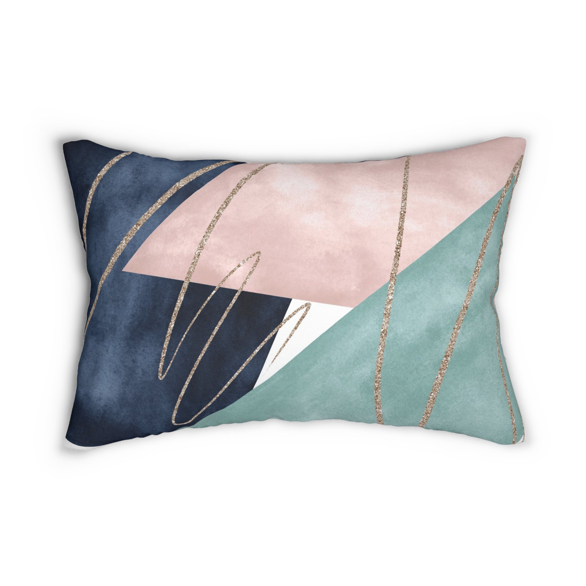 Lumbar rectangle throw pillow