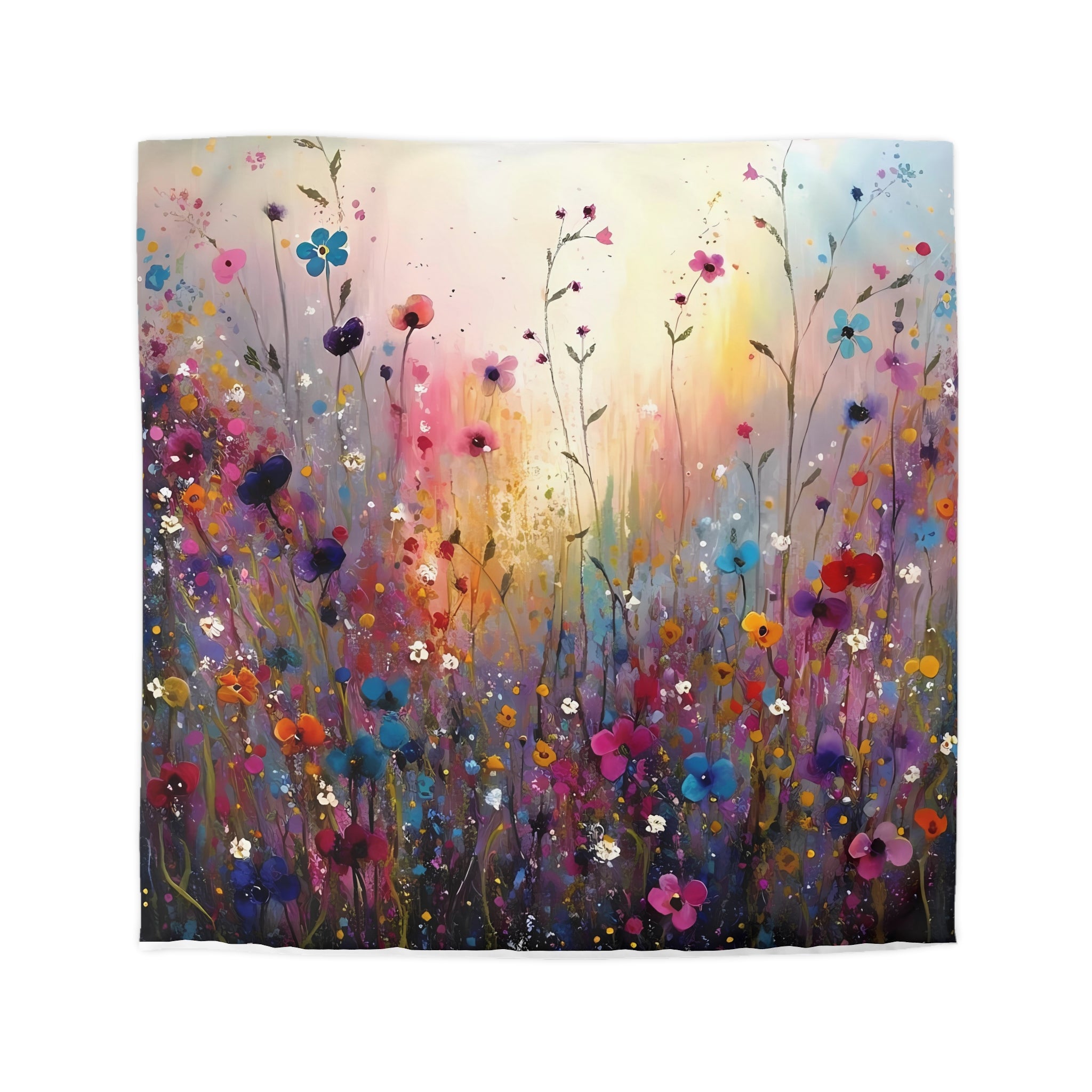 Floral Duvet, Pillow Cover | Wildflowers Bedroom Decor