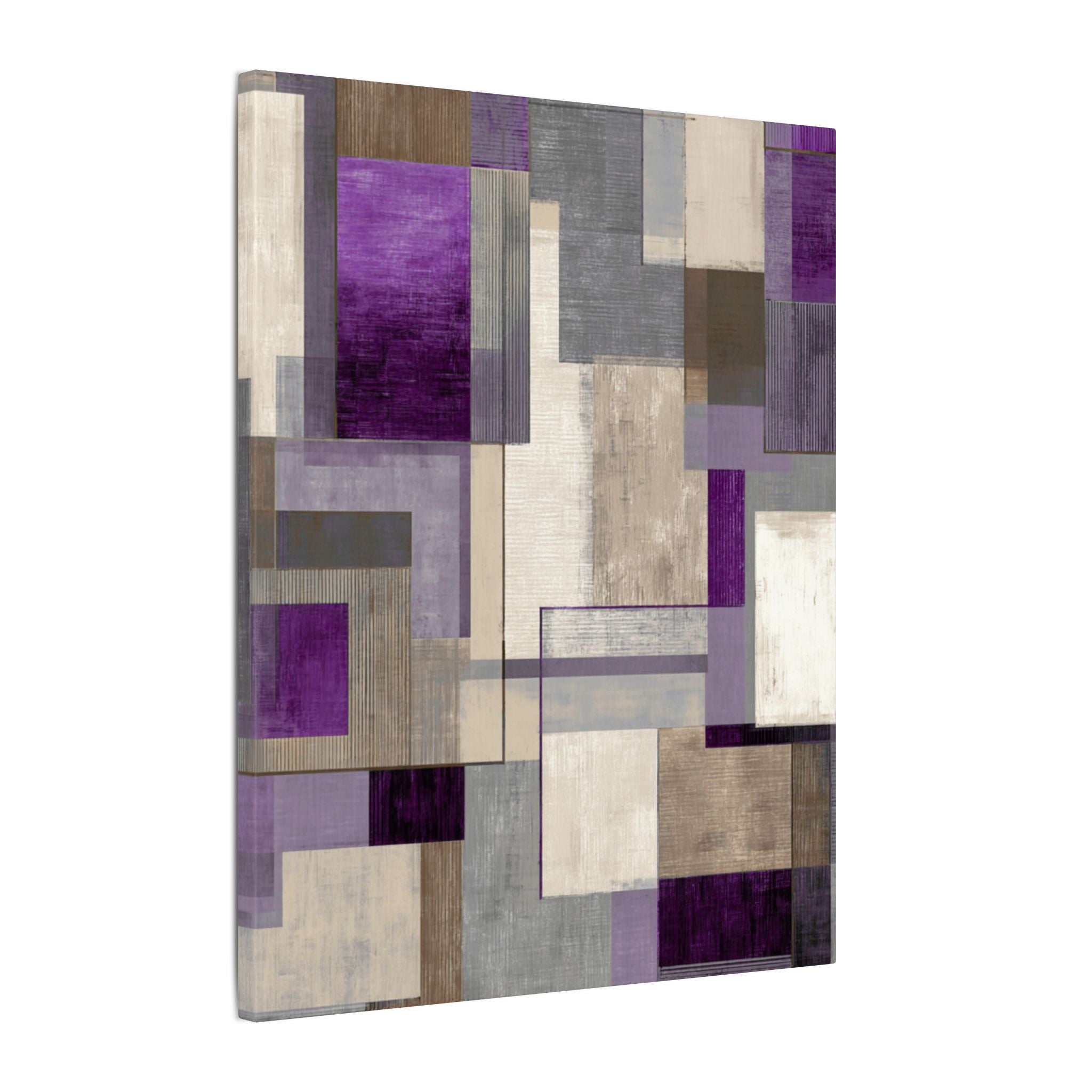 Canvas Wall Art | Earthy Neutral Watercolor Boho Wall Artwork