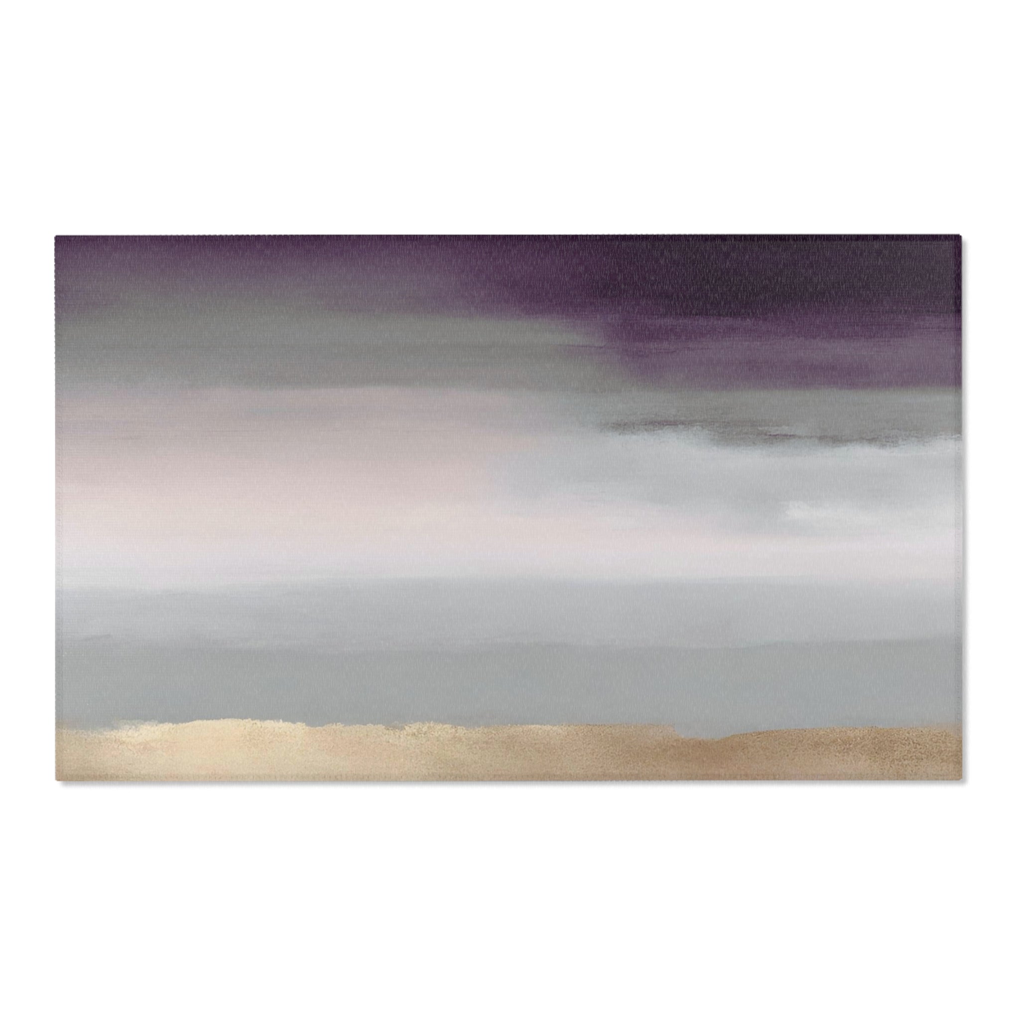 Abstract Large Area Rug | Modern Rug, Purple, Grey Pink, Gold