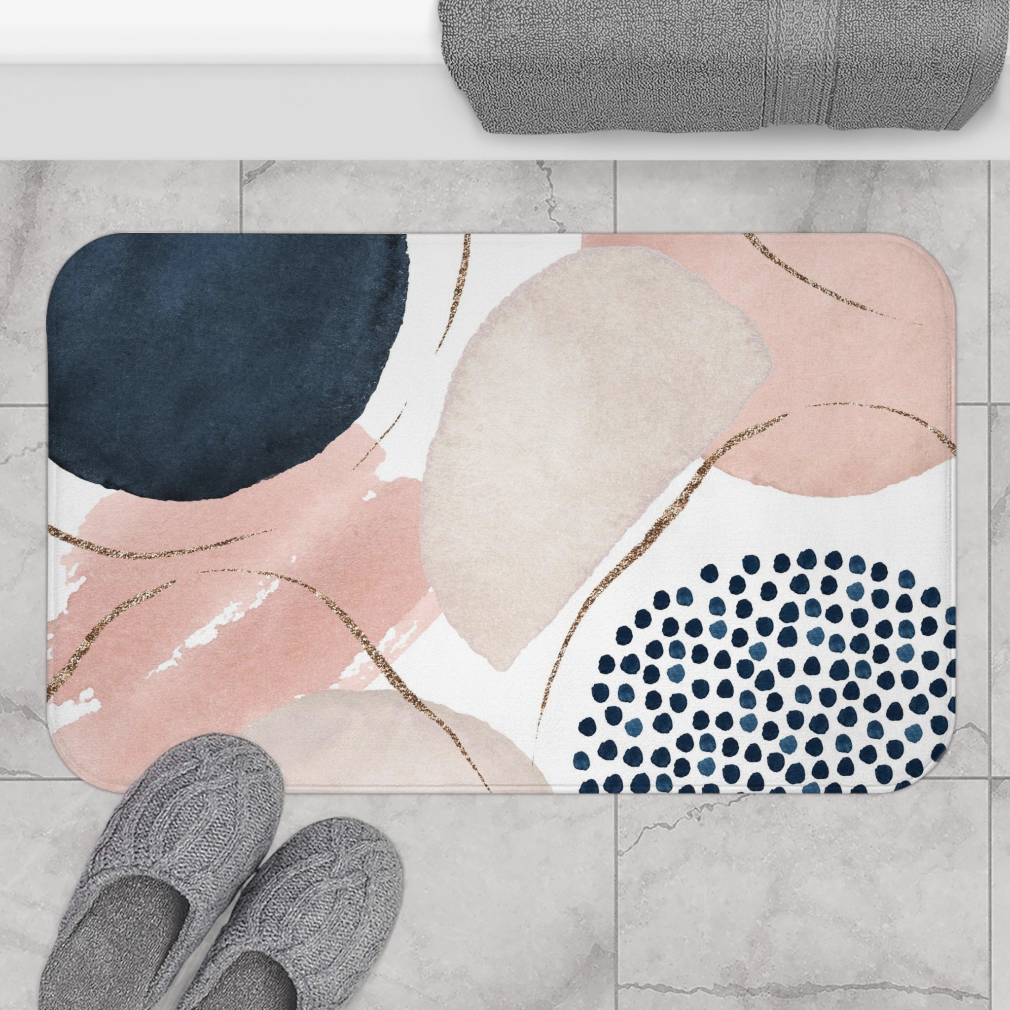 bathroom rug