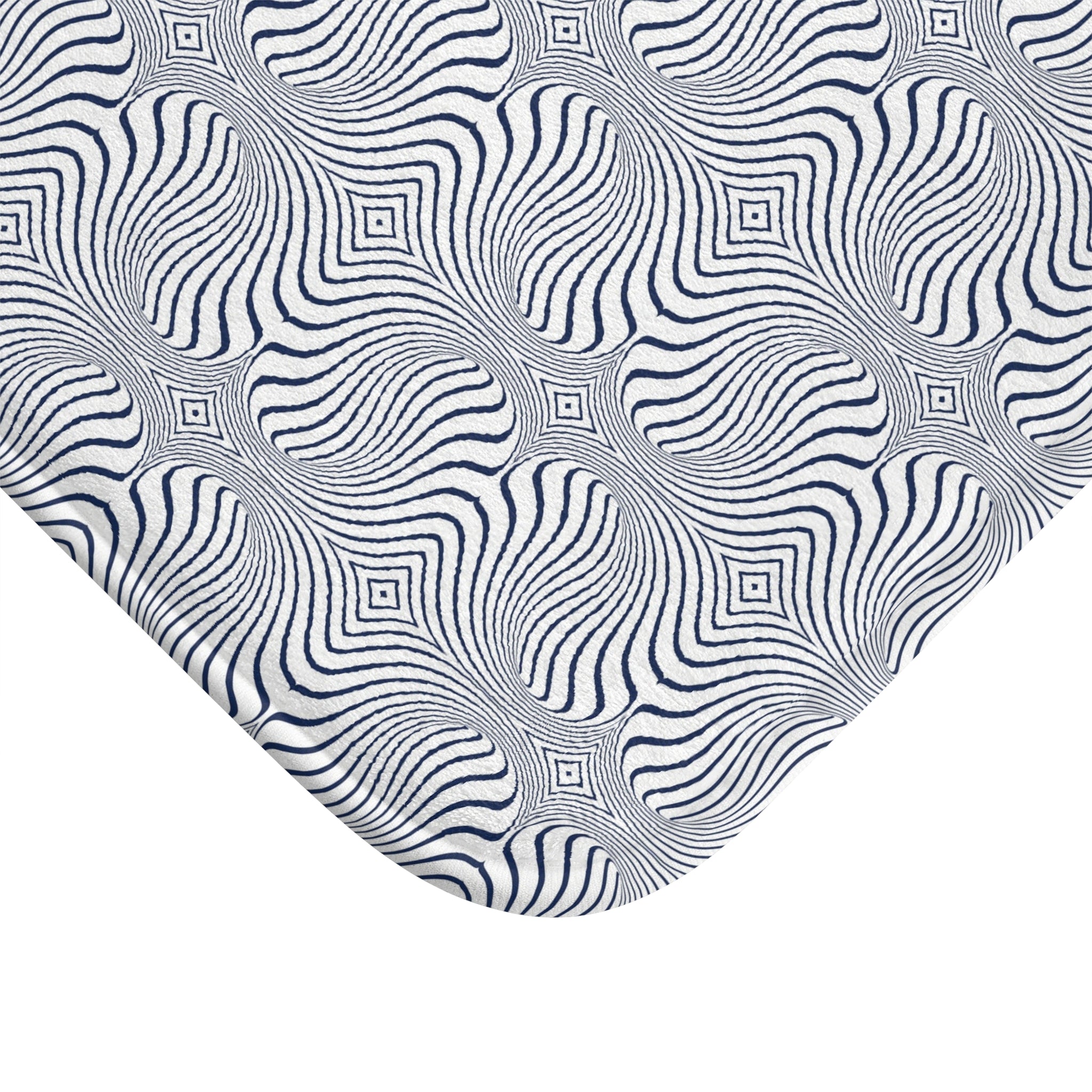 Art Deco Bath Mat | Line Art Geometric Kitchen Mat