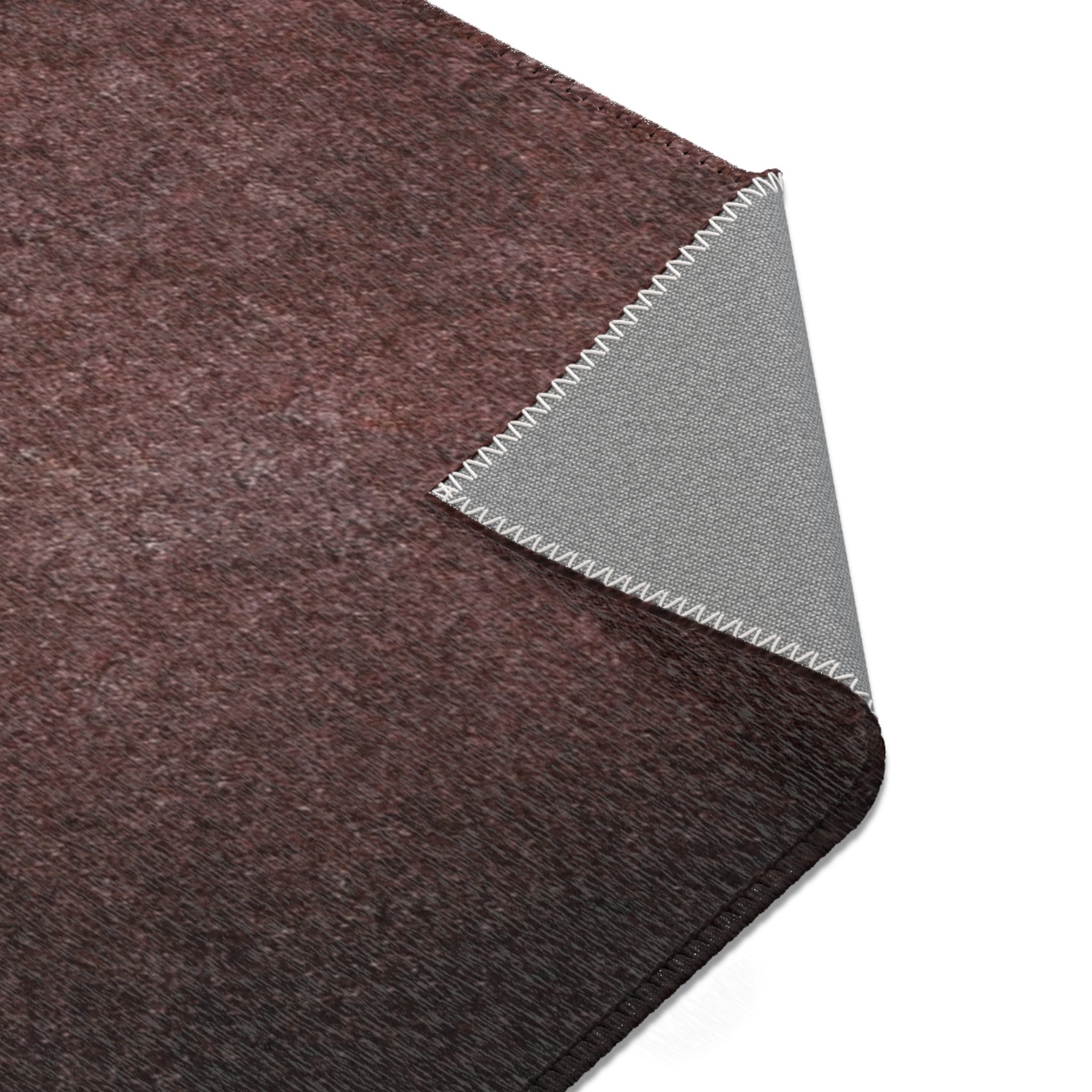Abstract Area Rug | Watercolor Blush Pink Beige, Fade Brown