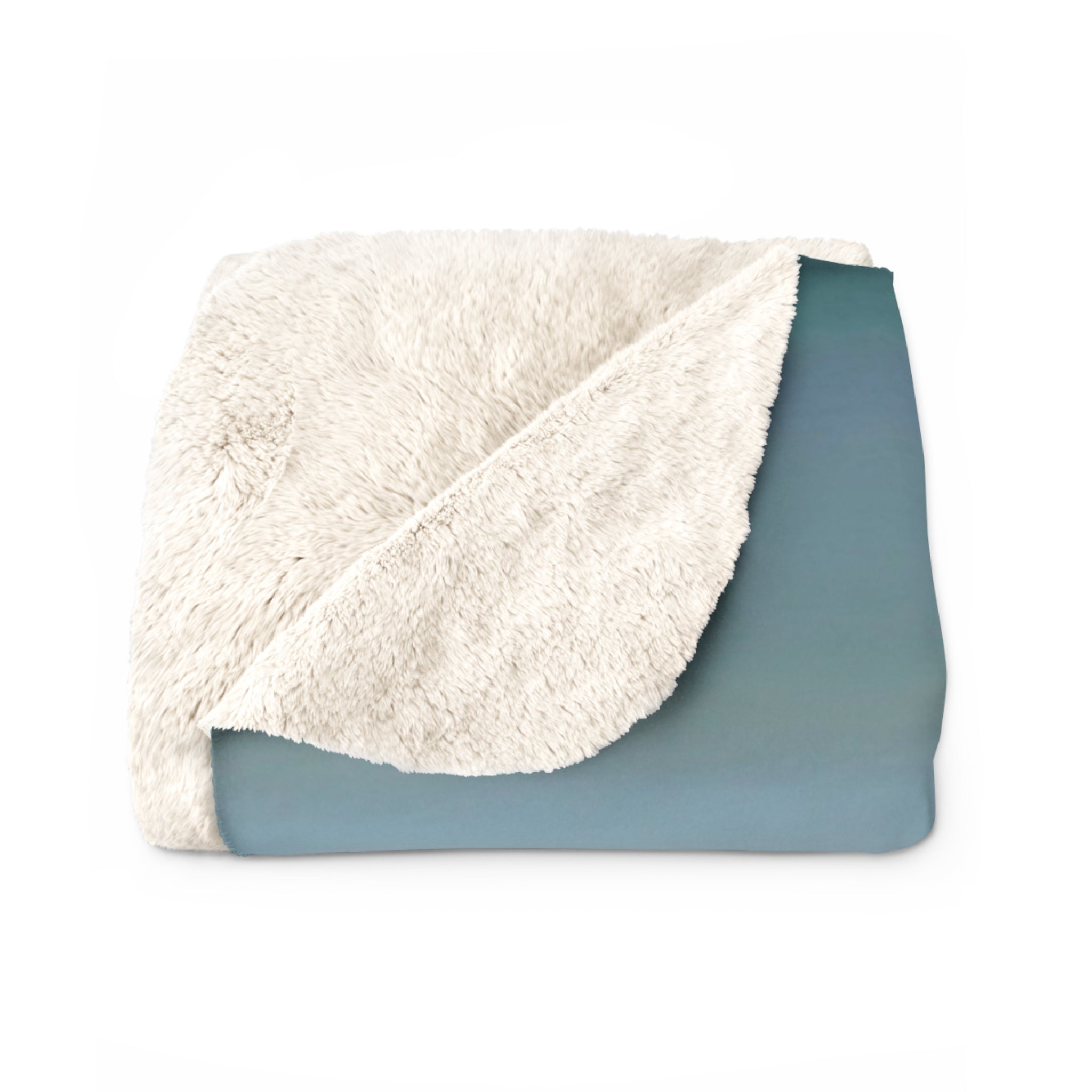 Abstract Landscape Throw Blanket | Pastel Purple Yellow