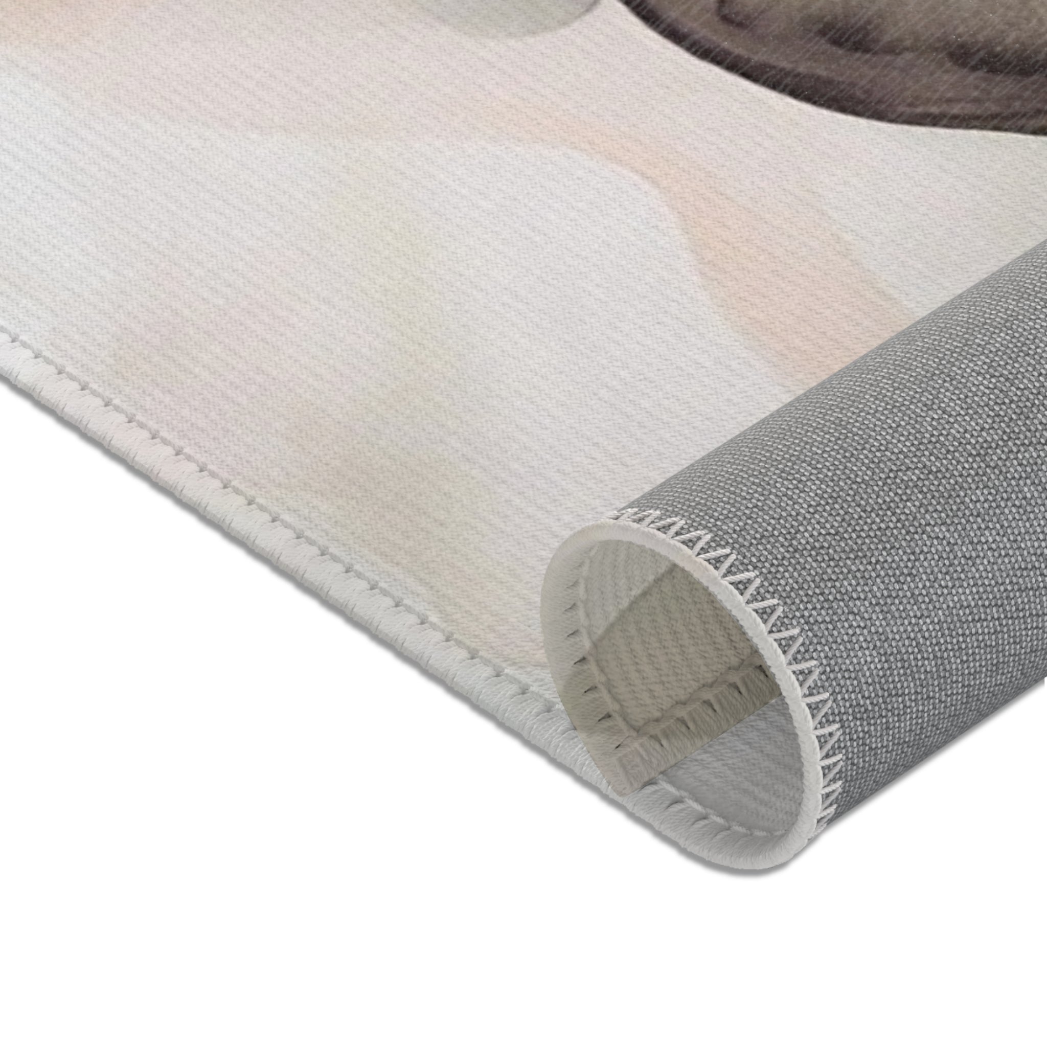 Abstract Large Area Rug | Modern Ombre Floral Watercolor Rug
