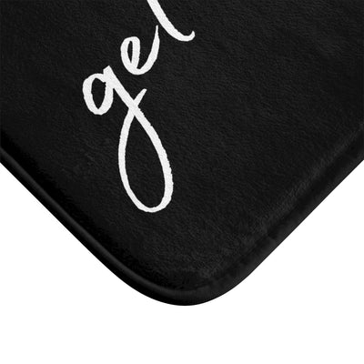 Get Naked Bath Mat | Black Cute Bath Rug