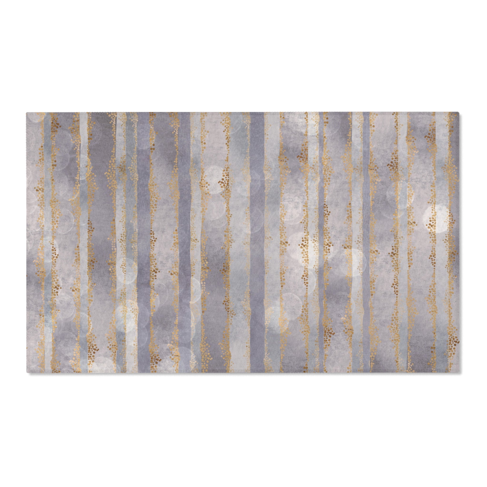 Boho Area Rug | Grey, Muted Gold Beige