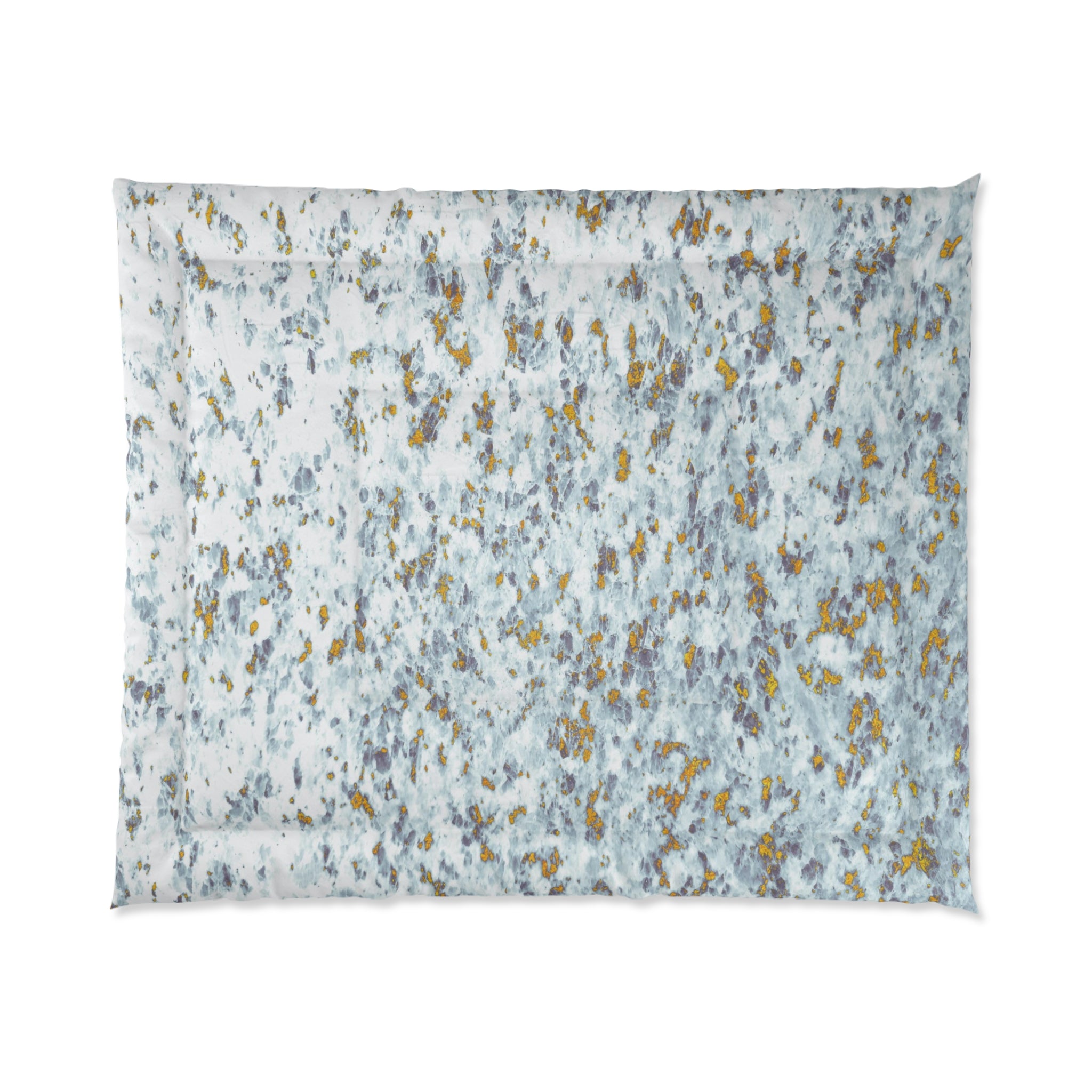 Abstract Bedding Comforter | Blue Beige