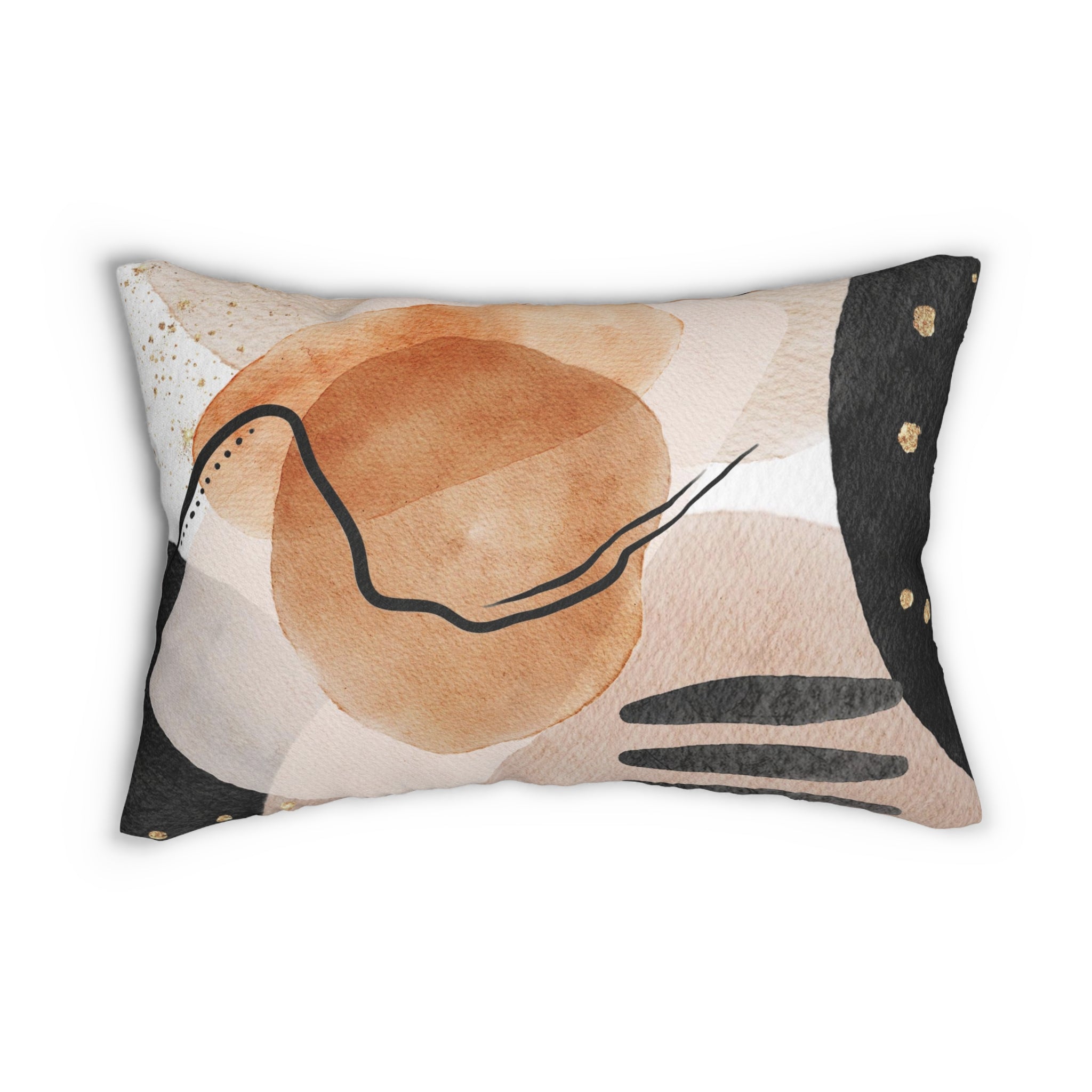 Lumbar rectangle throw pillow