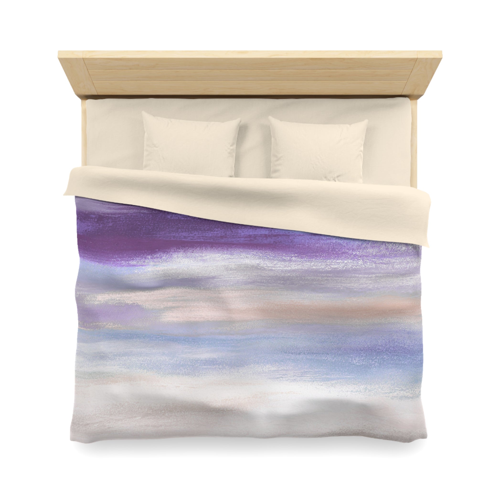 Ombre Duvet, Pillow Cover | Purple Blue Bedroom Decor