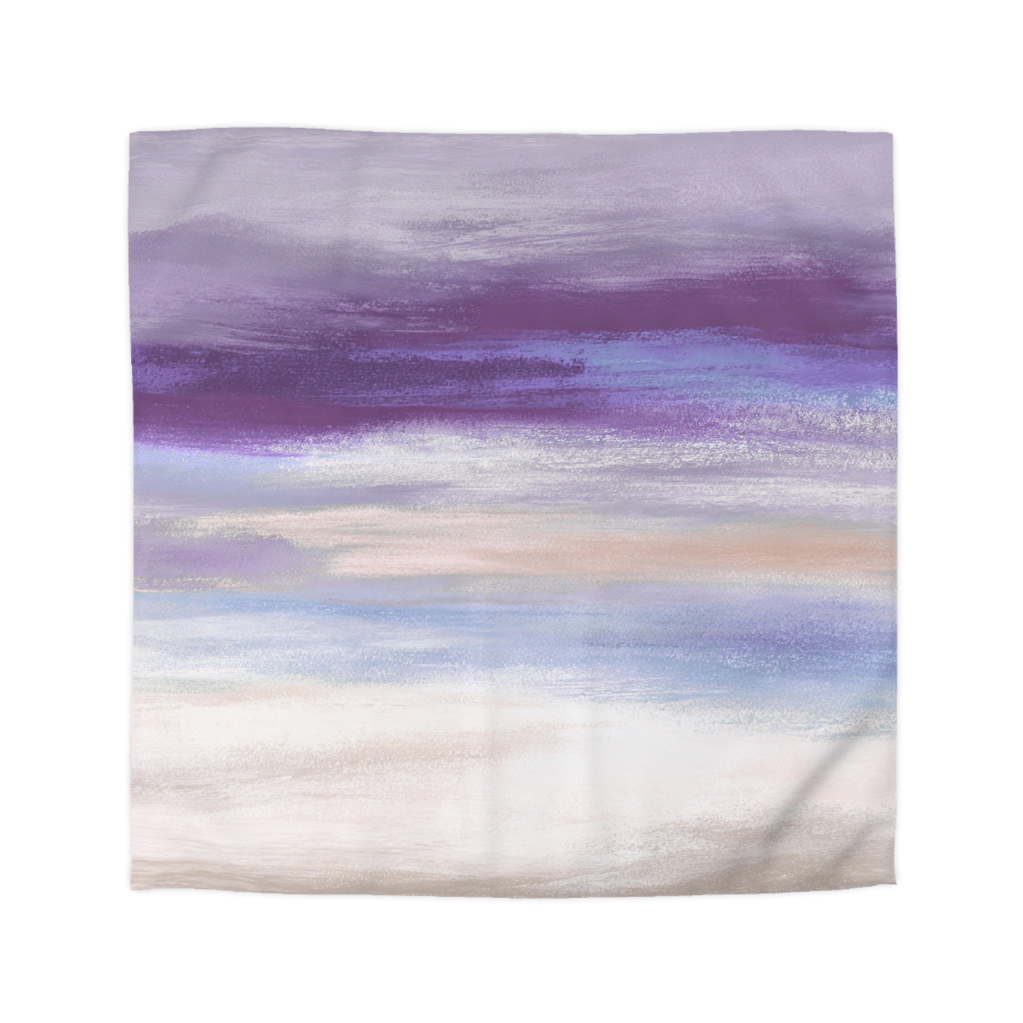 Ombre Duvet, Pillow Cover | Purple Blue Bedroom Decor