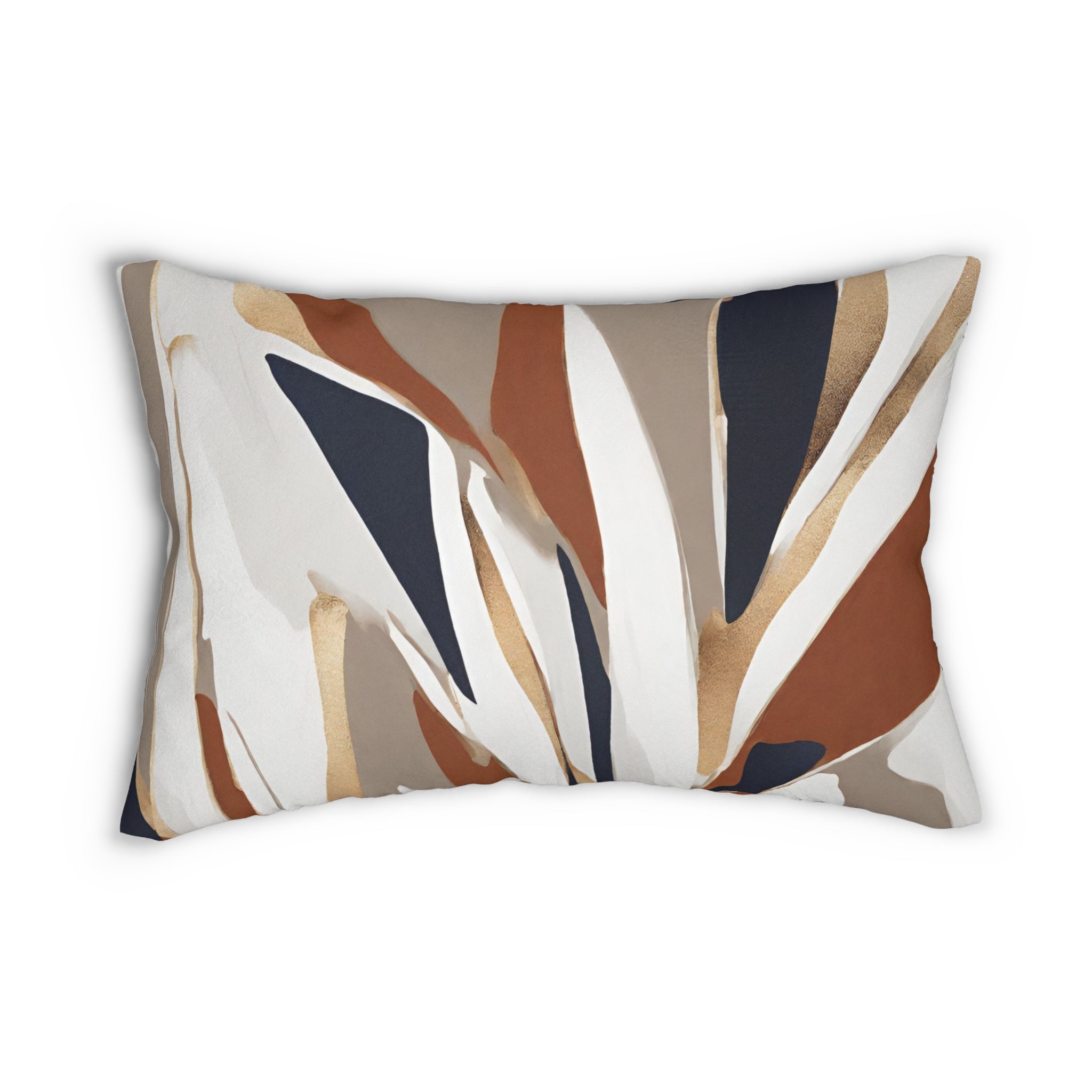 Lumbar rectangle throw pillow