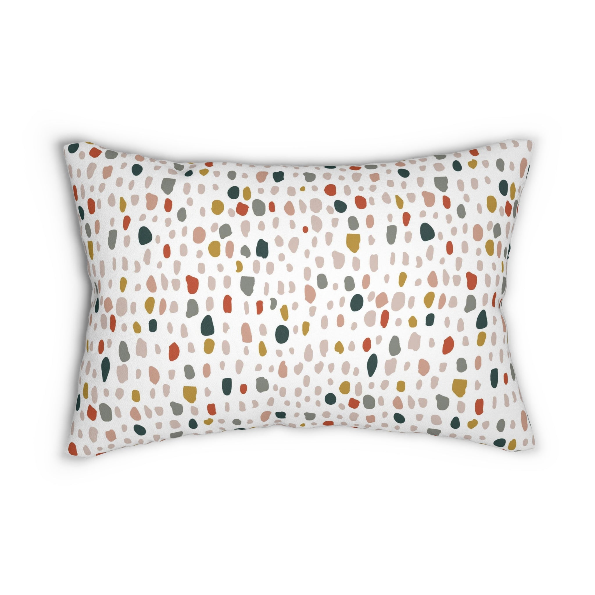 Lumbar rectangle throw pillow