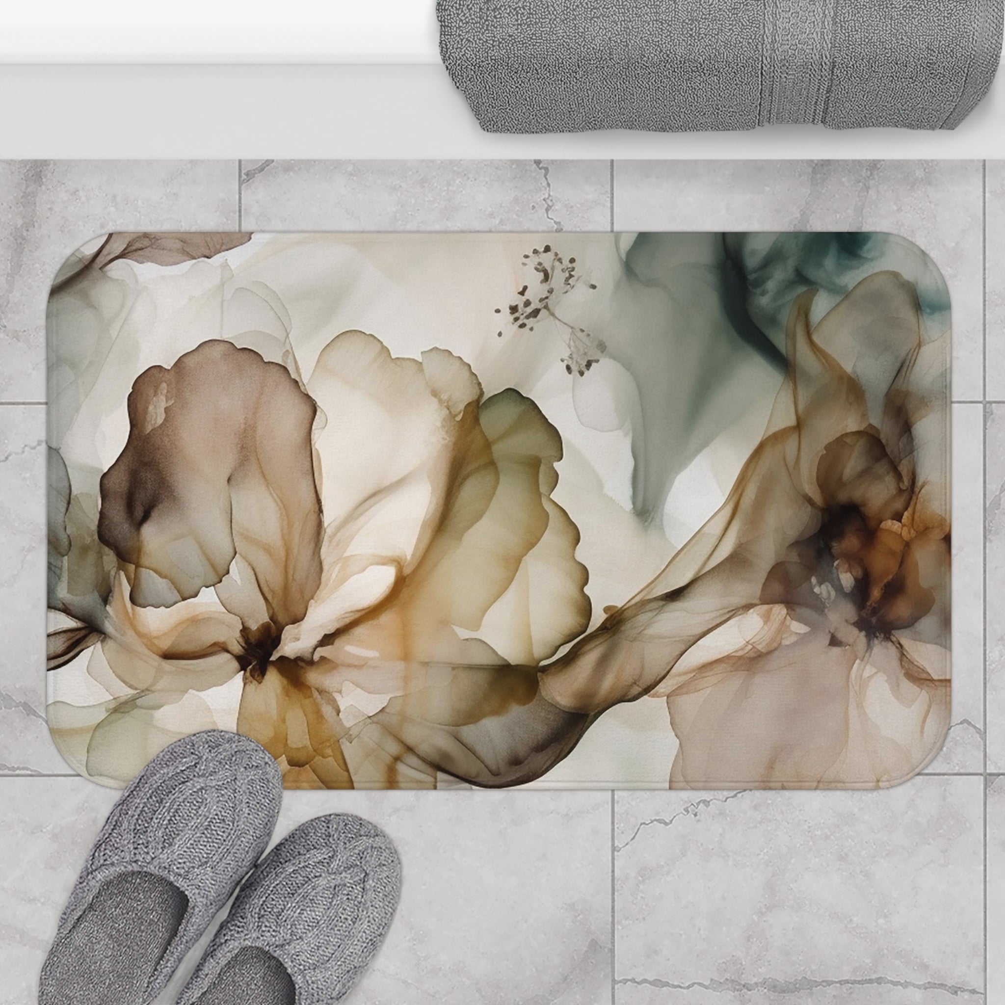 bathroom rug