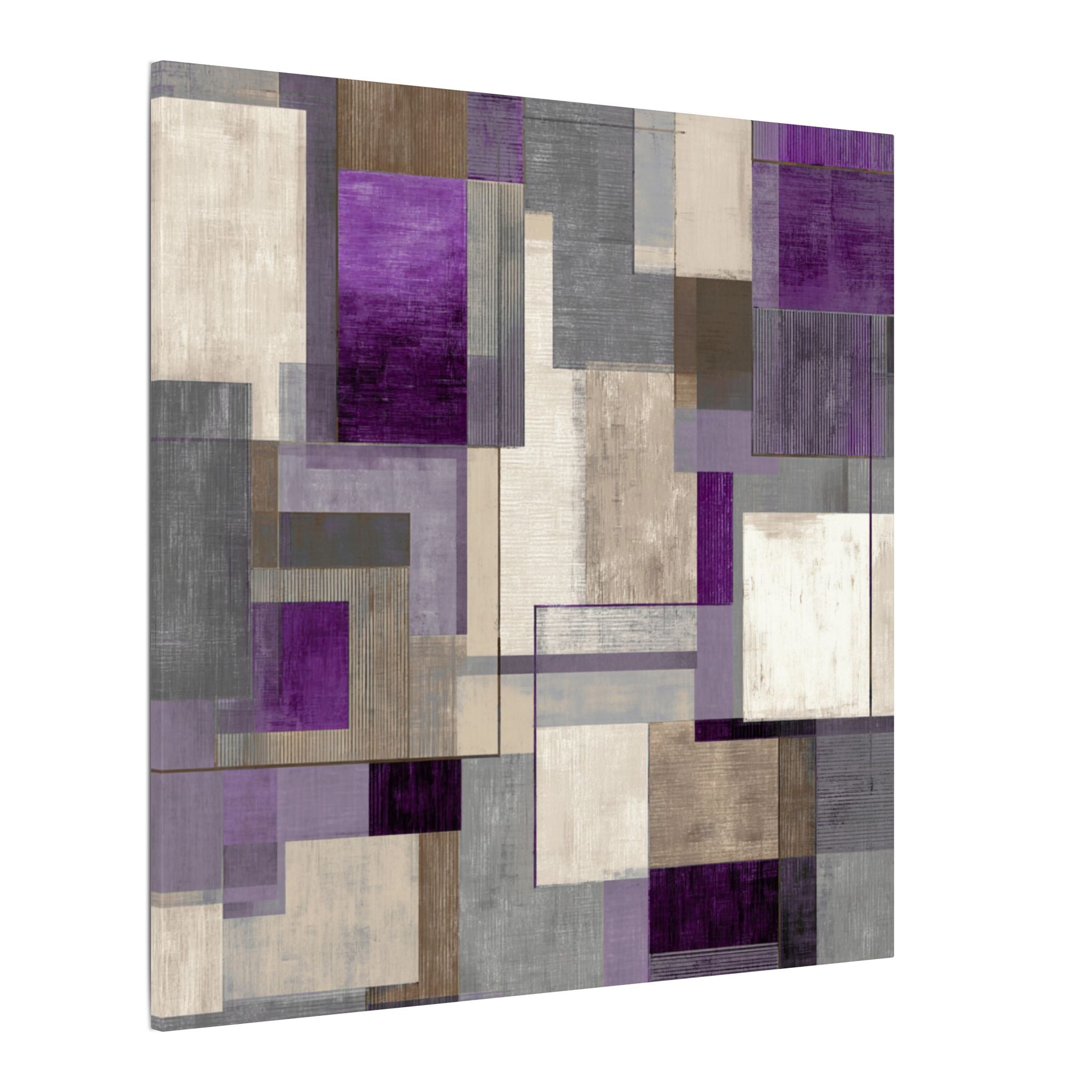 Canvas Wall Art | Earthy Neutral Watercolor Boho Wall Artwork
