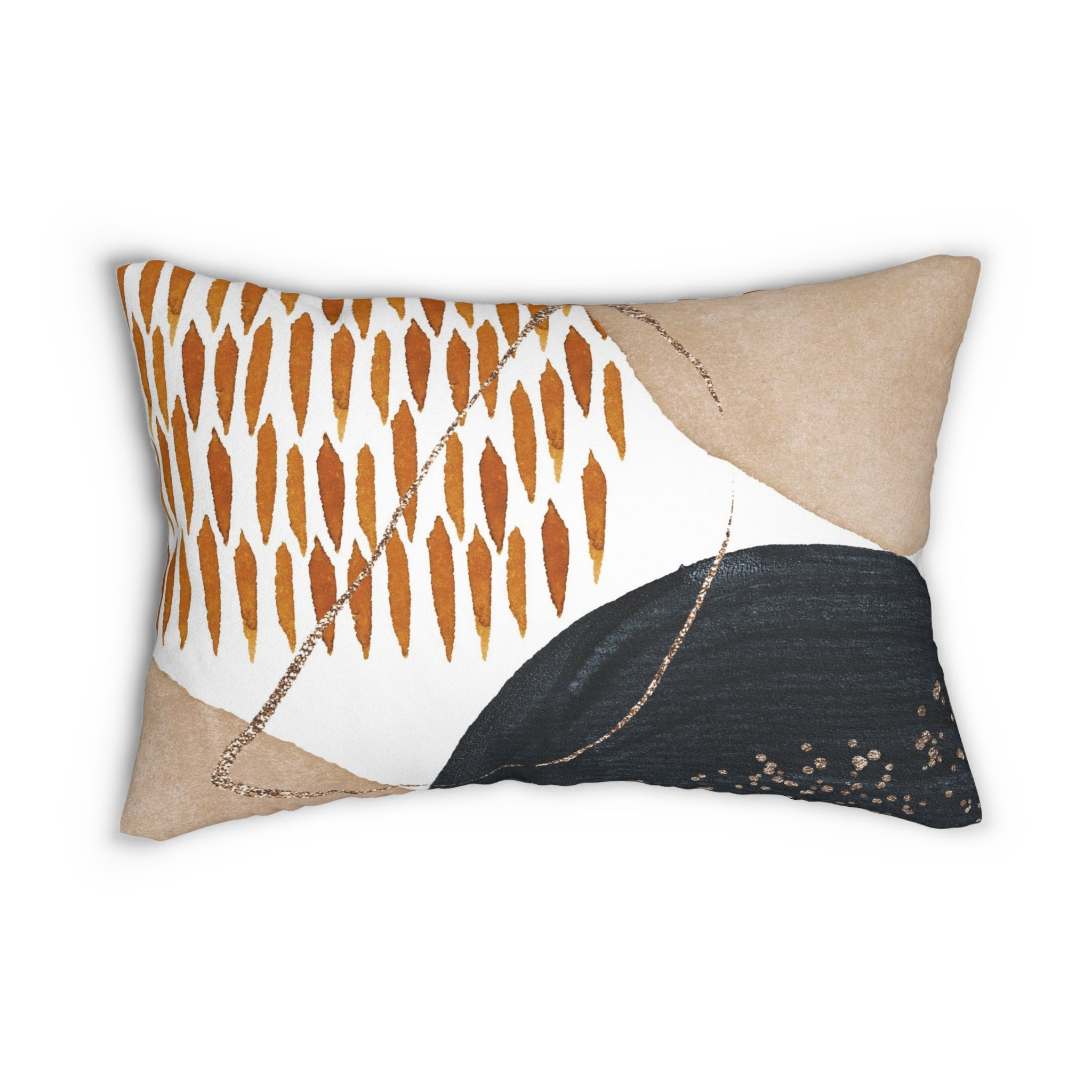 Lumbar rectangle throw pillow