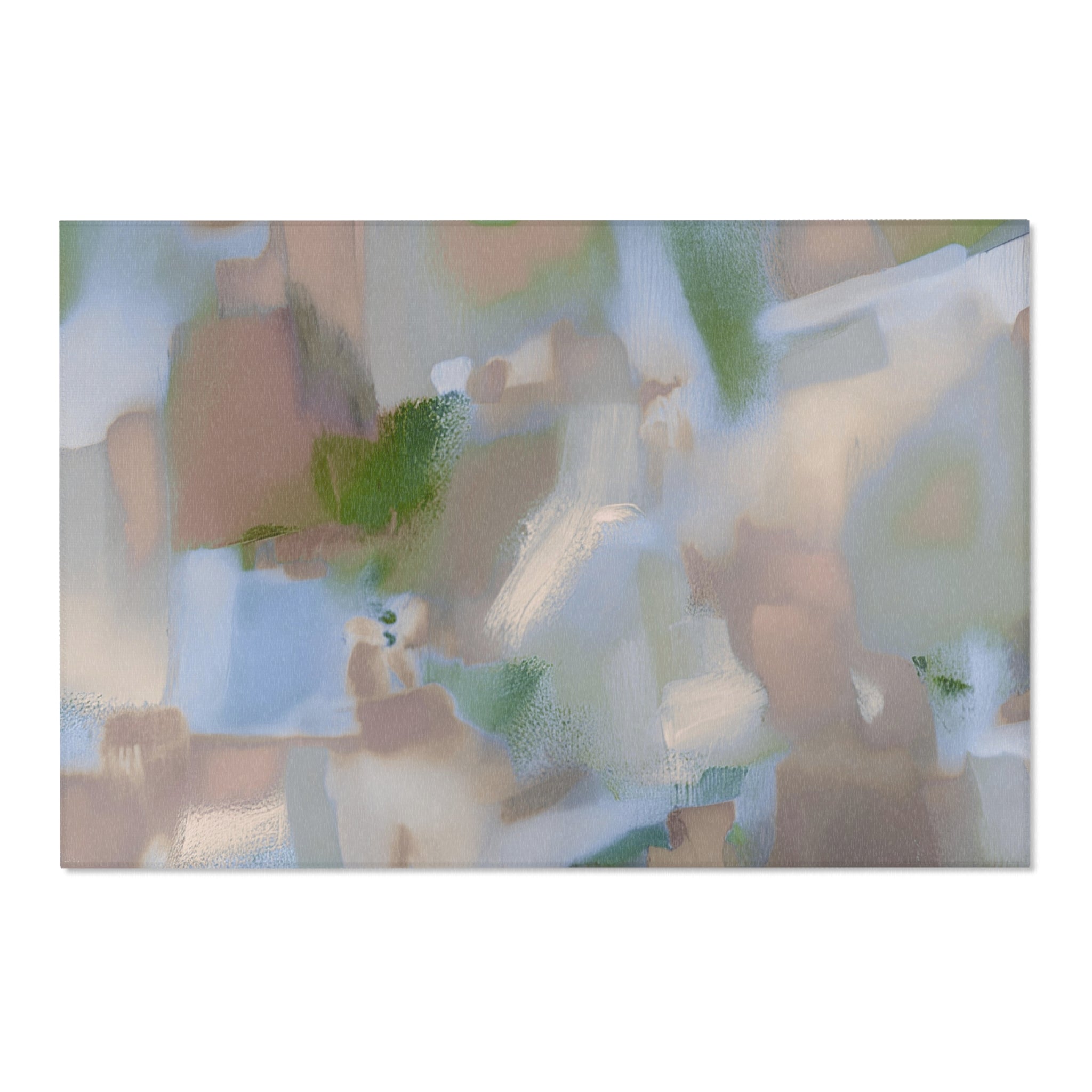 Abstract Ombre Area Rug | Pastel Rug
