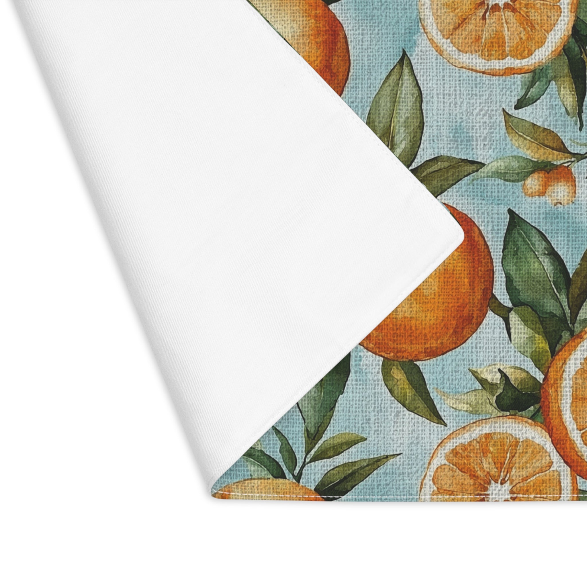 Placemat - Vintage Orange Floral Dining Table Setting Mat