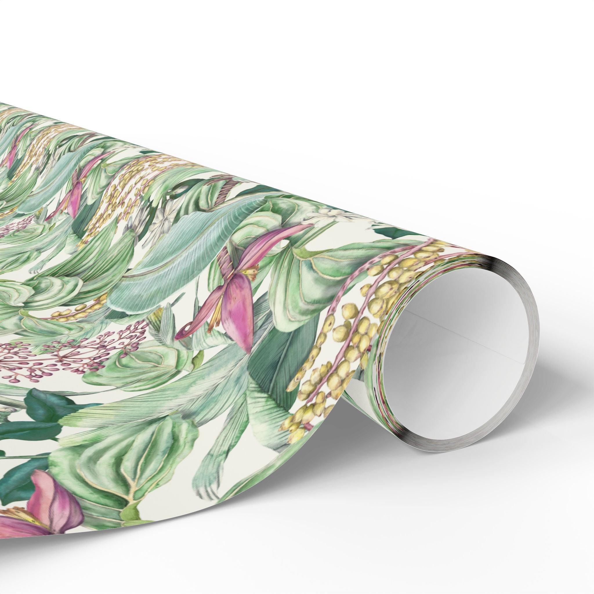 Floral Wrapping Papers, Jungle Botanical Gift Wrapping for the Holidays, Birthdays