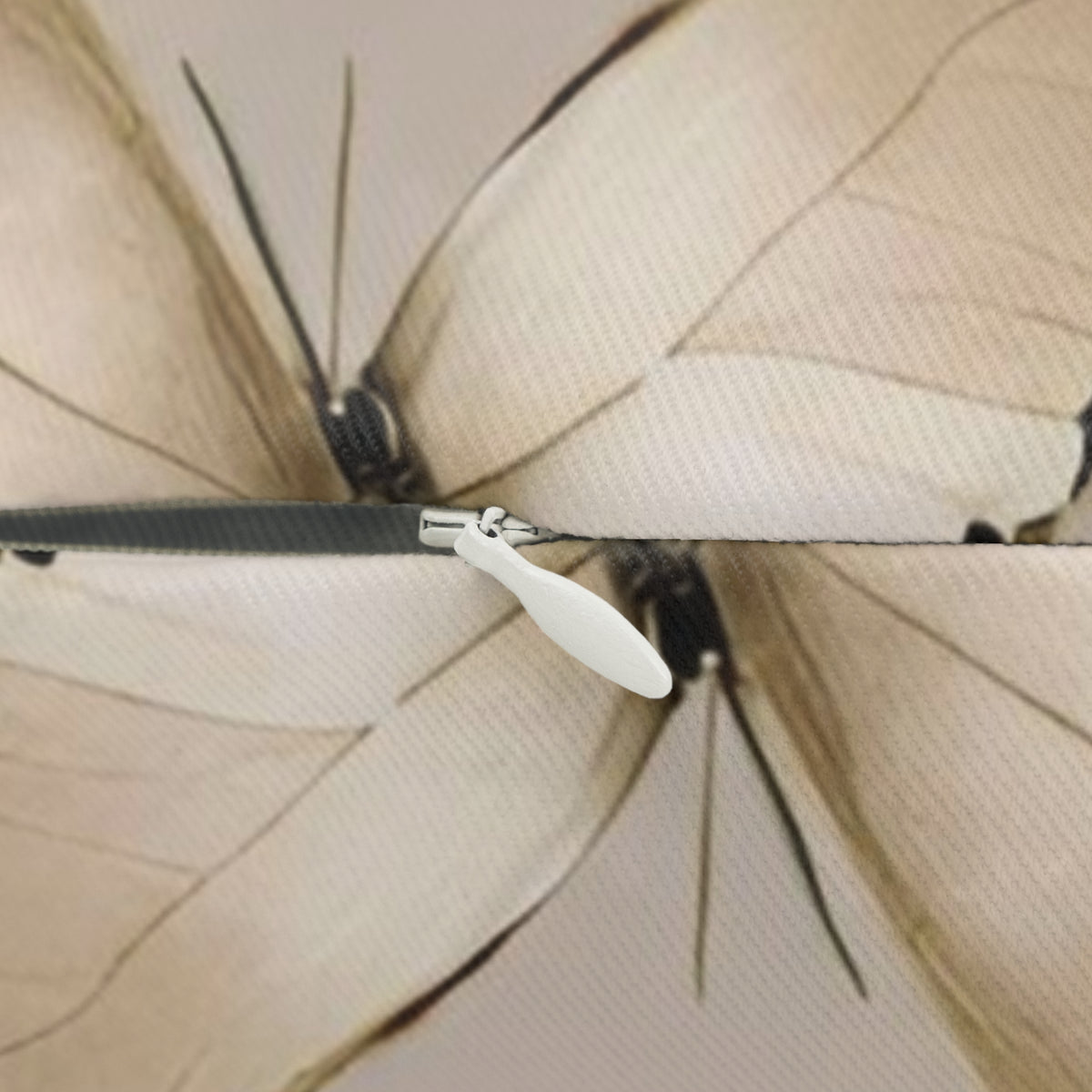 Sage Green Leaves and Butterflies Lumbar Pillow