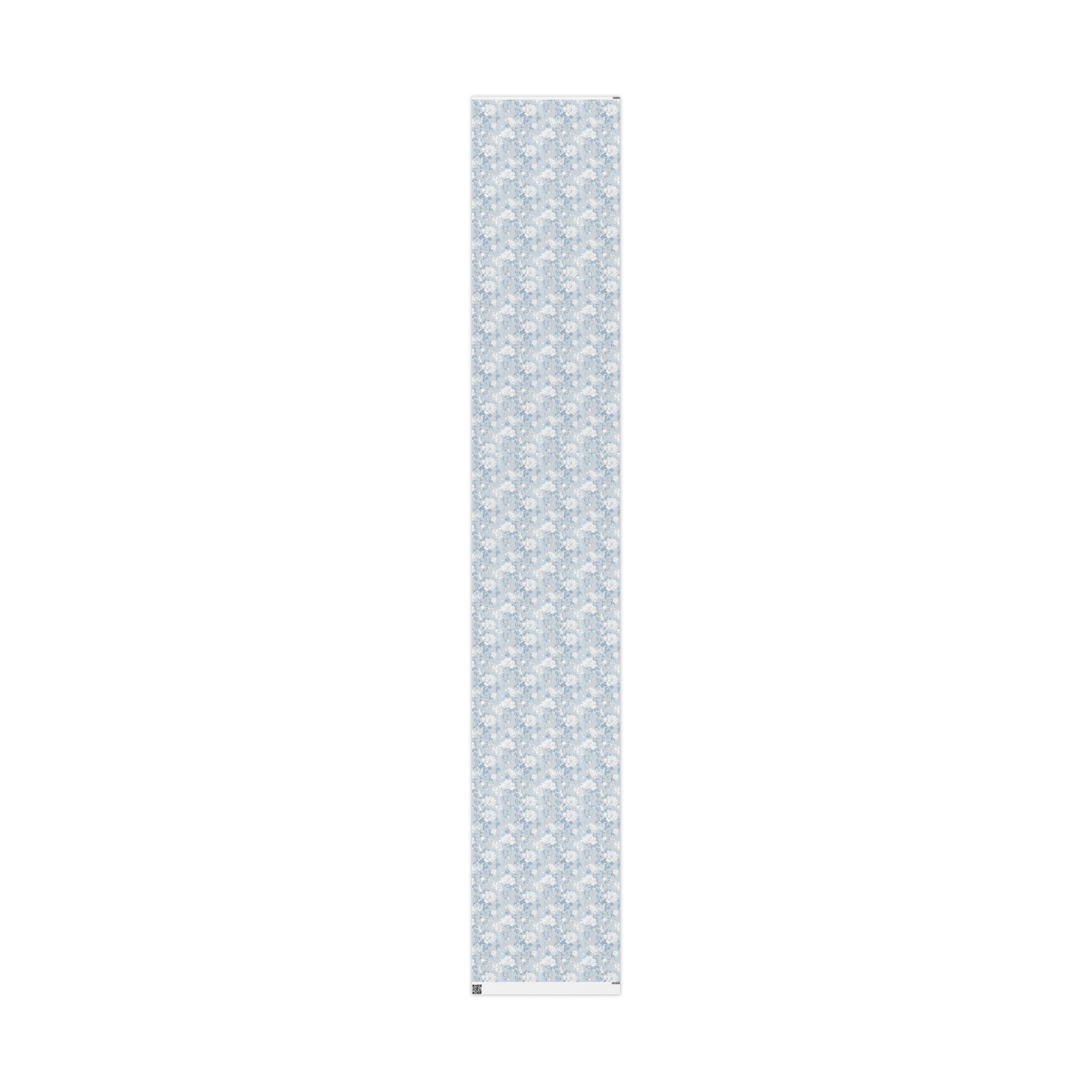 Floral Wrapping Papers, Light Blue Botanical Gift Wrapping for the Holidays, Birthdays