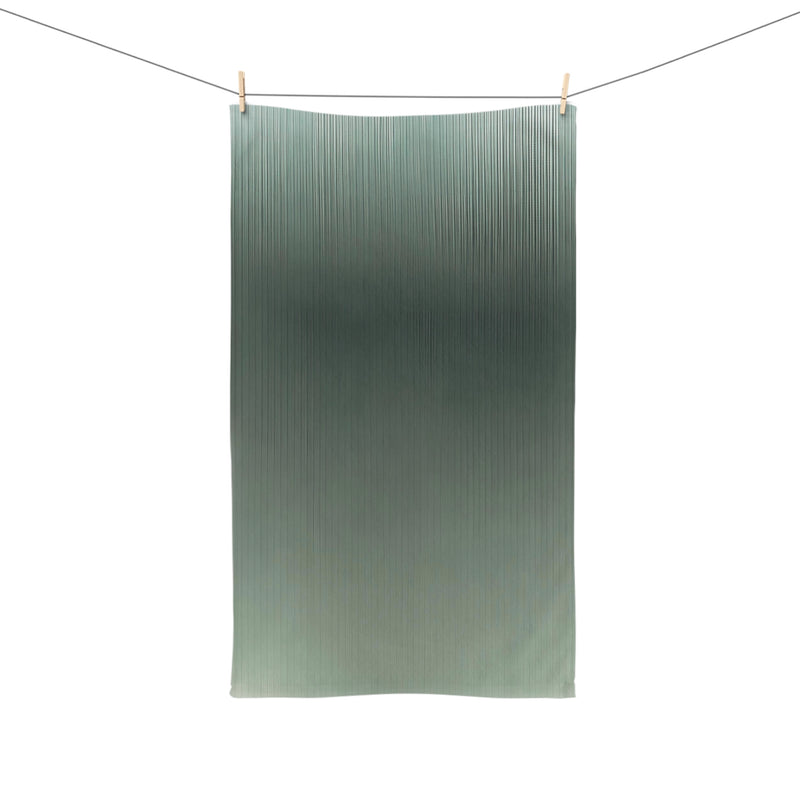 Abstract Kitchen, Bath Hand Towel | Sage Green Ombre Towel