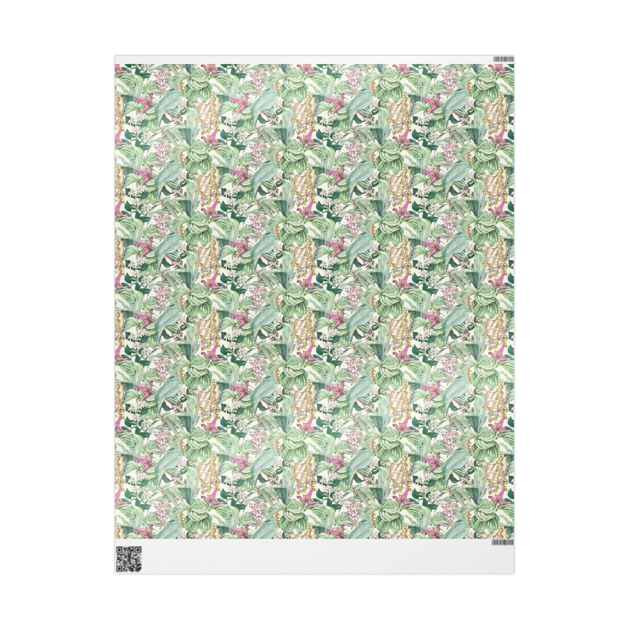Floral Wrapping Papers, Jungle Botanical Gift Wrapping for the Holidays, Birthdays