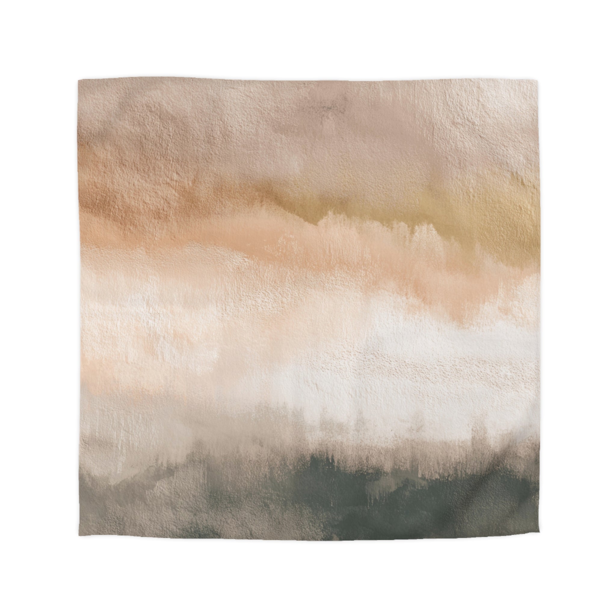 Ombre Duvet, Pillow Cover | Beige Grey Bedroom Decor