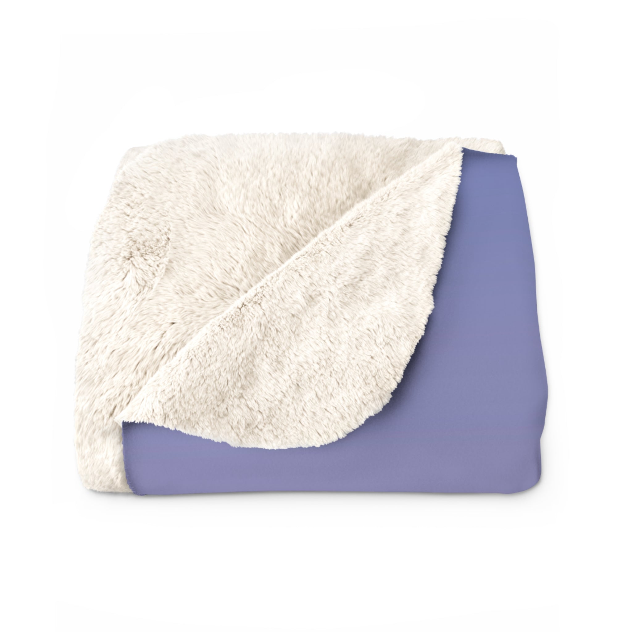 Abstract Ombre Throw Blanket | Pink Blue Gradient