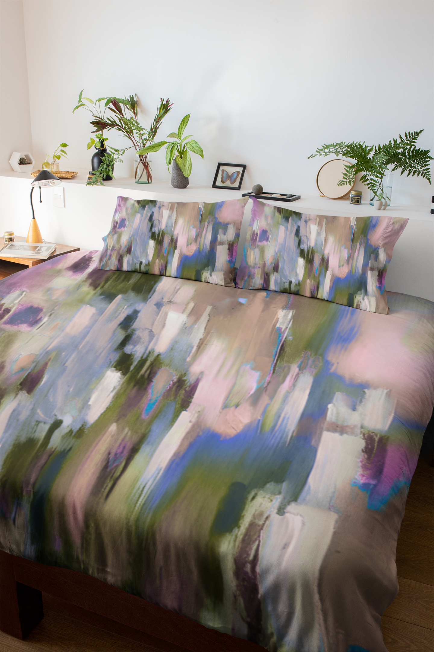 Abstract Duvet Cover | Colorful Bedding Boho Decor