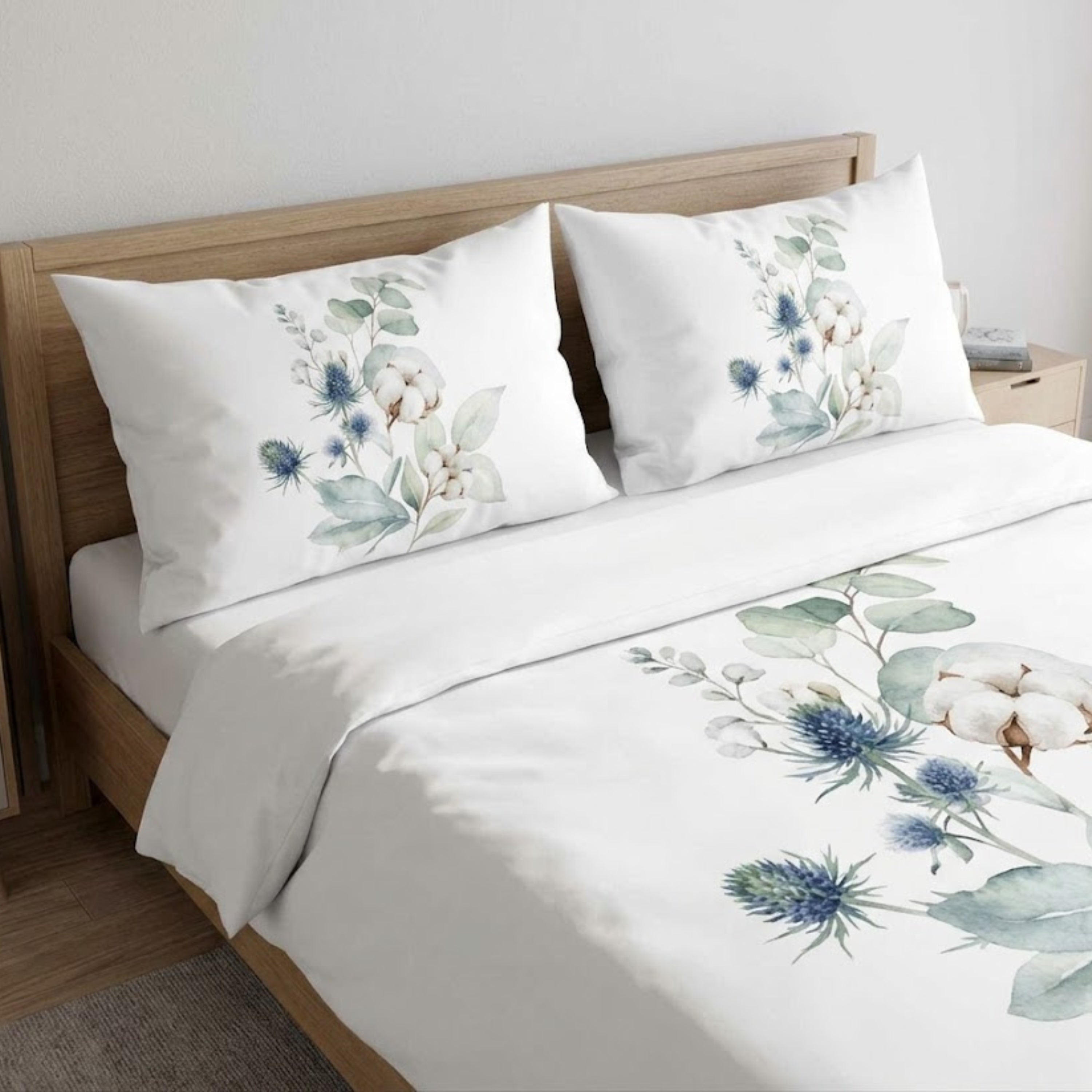Floral Duvet, Pillow Cover | Comforter, Farmhouse Bedroom Decor