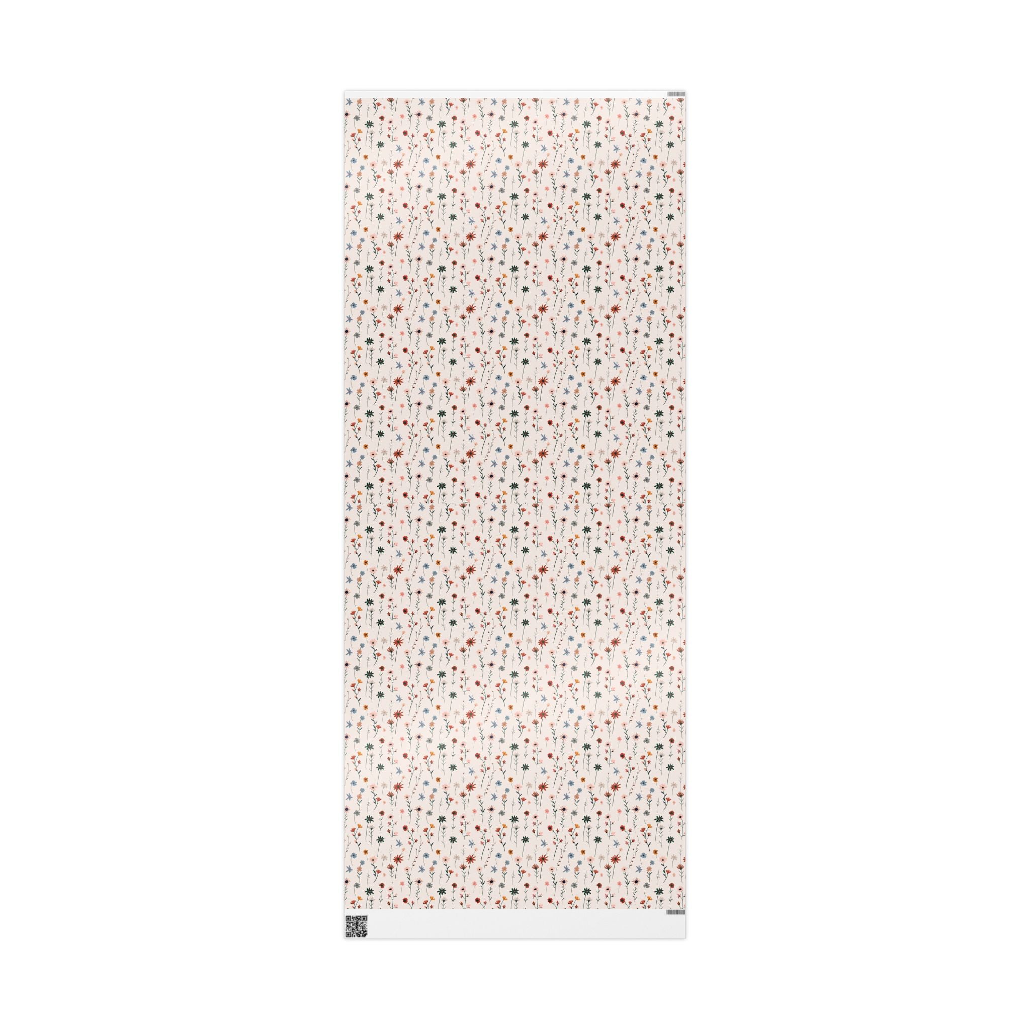 Floral Wrapping Paper | Blush Colorful Wildflowers