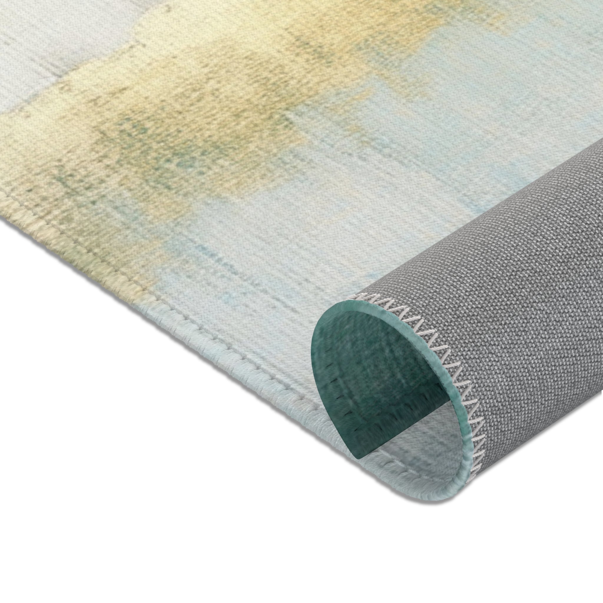 Abstract Large Area Rug | Modern Ombre Watercolor Rug