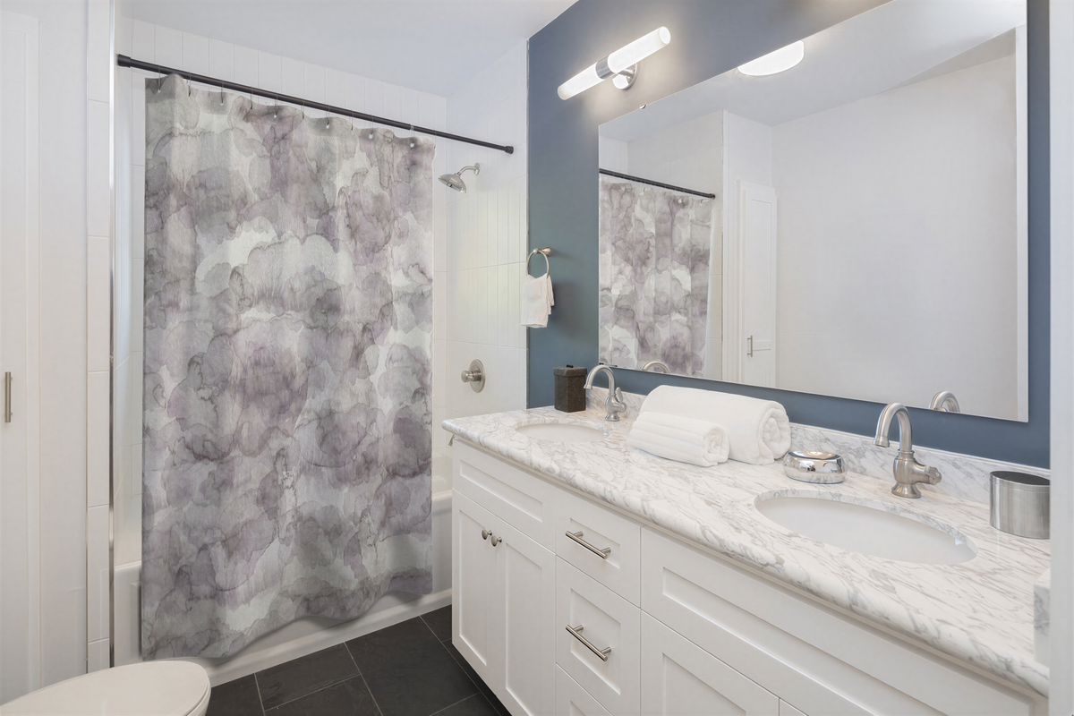 Abstract Shower Curtain