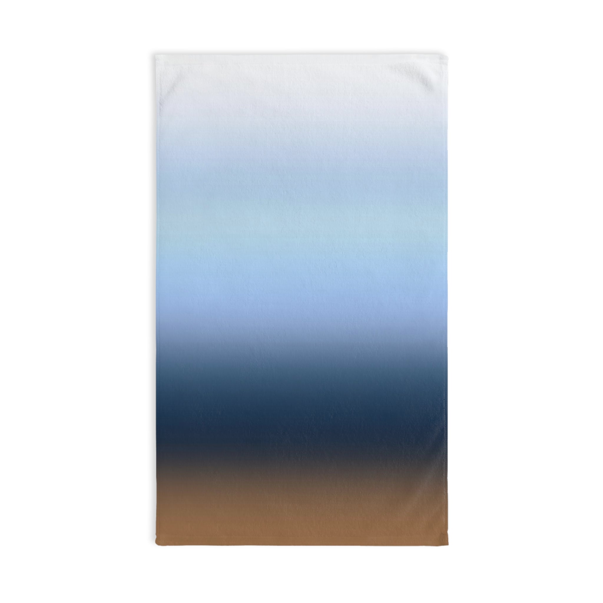 Abstract Kitchen, Bath Hand Towel | Navy Blue, Beige