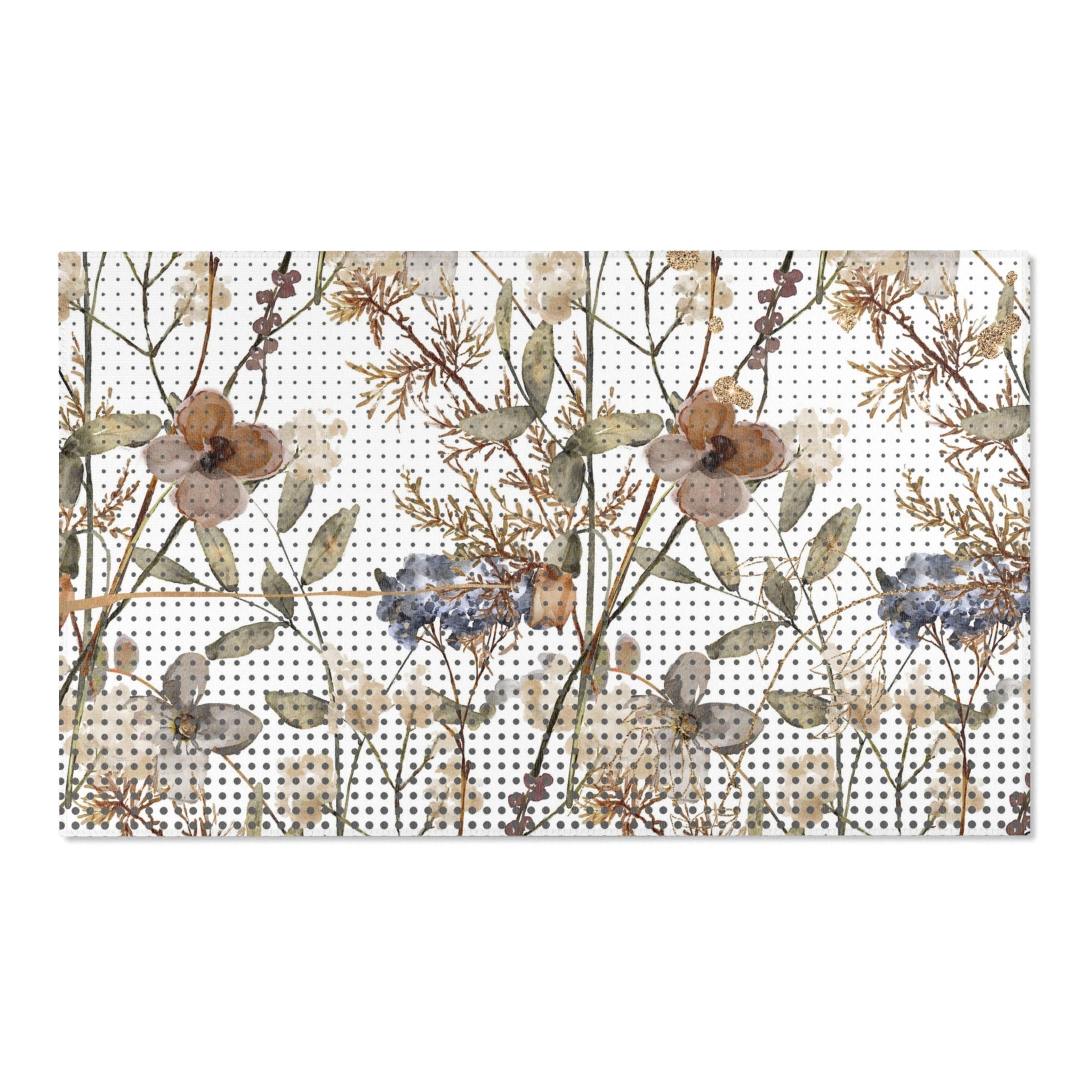 Floral Area Rug | Botanical Neutral Rug