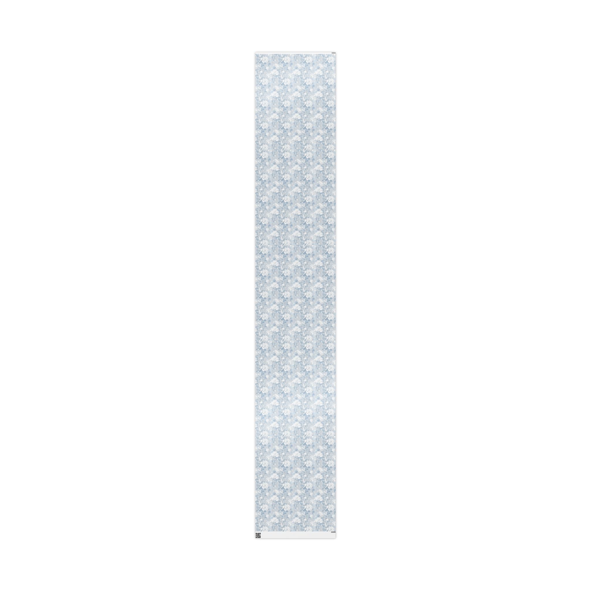 Floral Wrapping Papers, Light Blue Botanical Gift Wrapping for the Holidays, Birthdays
