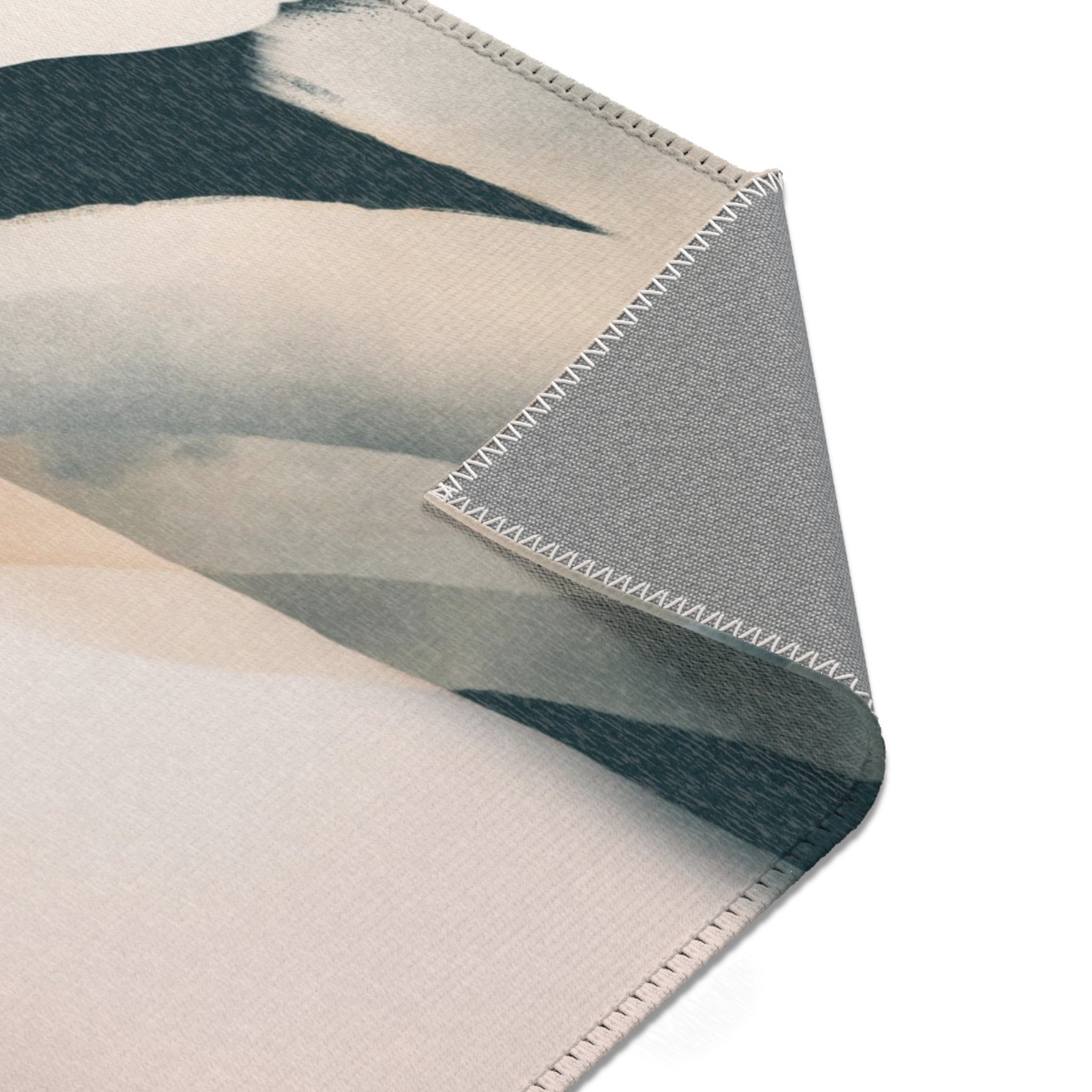 Abstract Area Rug | Watercolor Artsy Rug