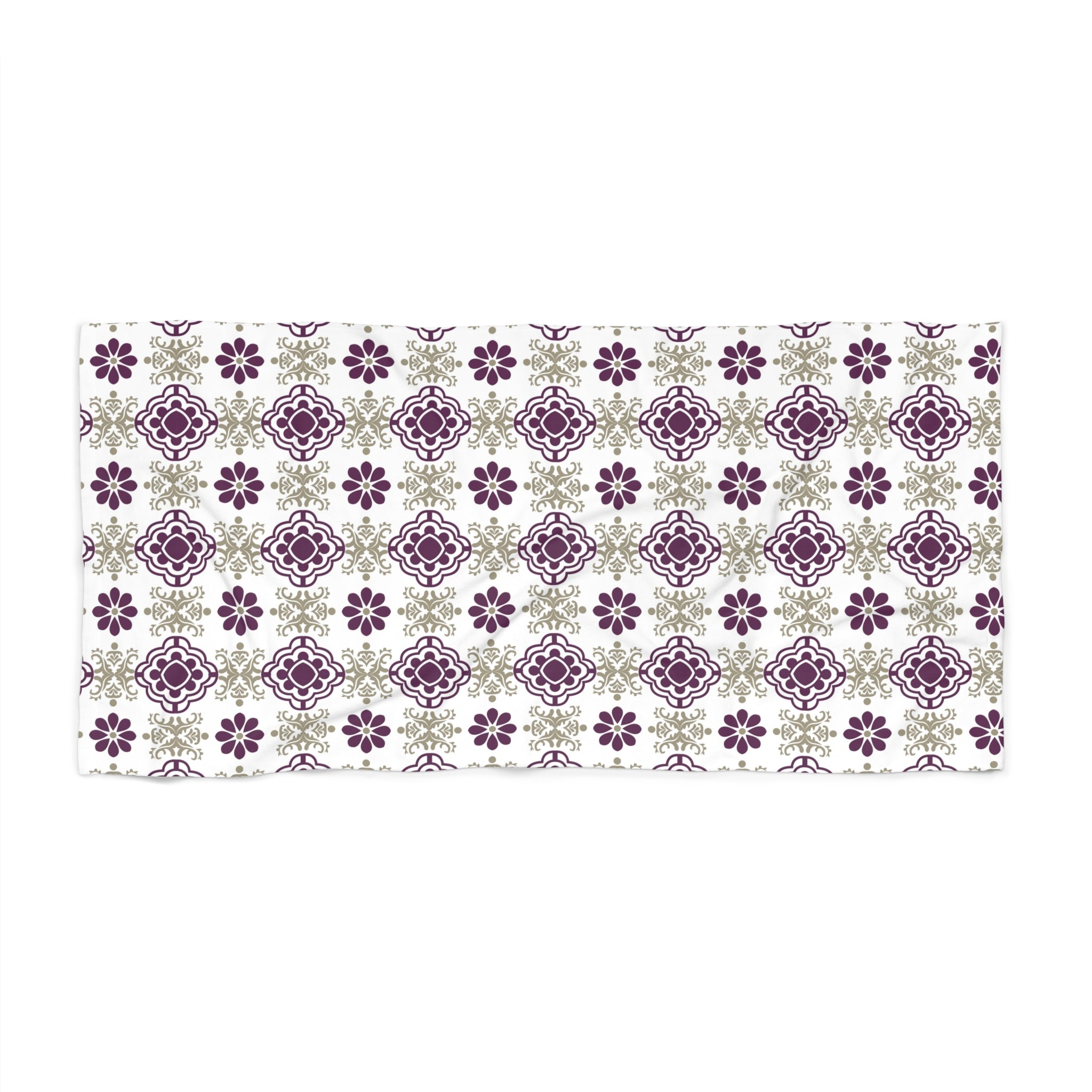 Bath, Beach Towel |  Bath Towel  floral, art nouveau