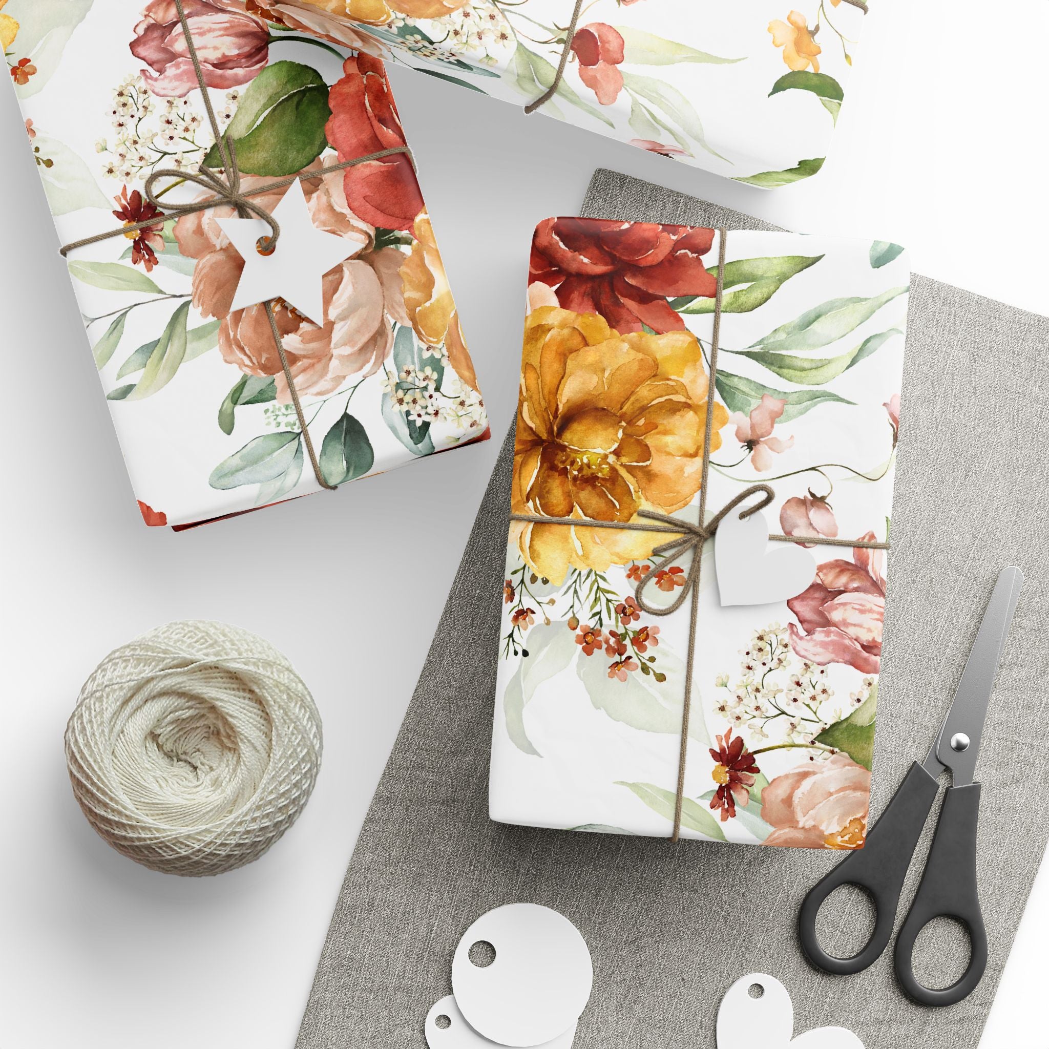 Floral Wrapping Paper | Garden Flowers