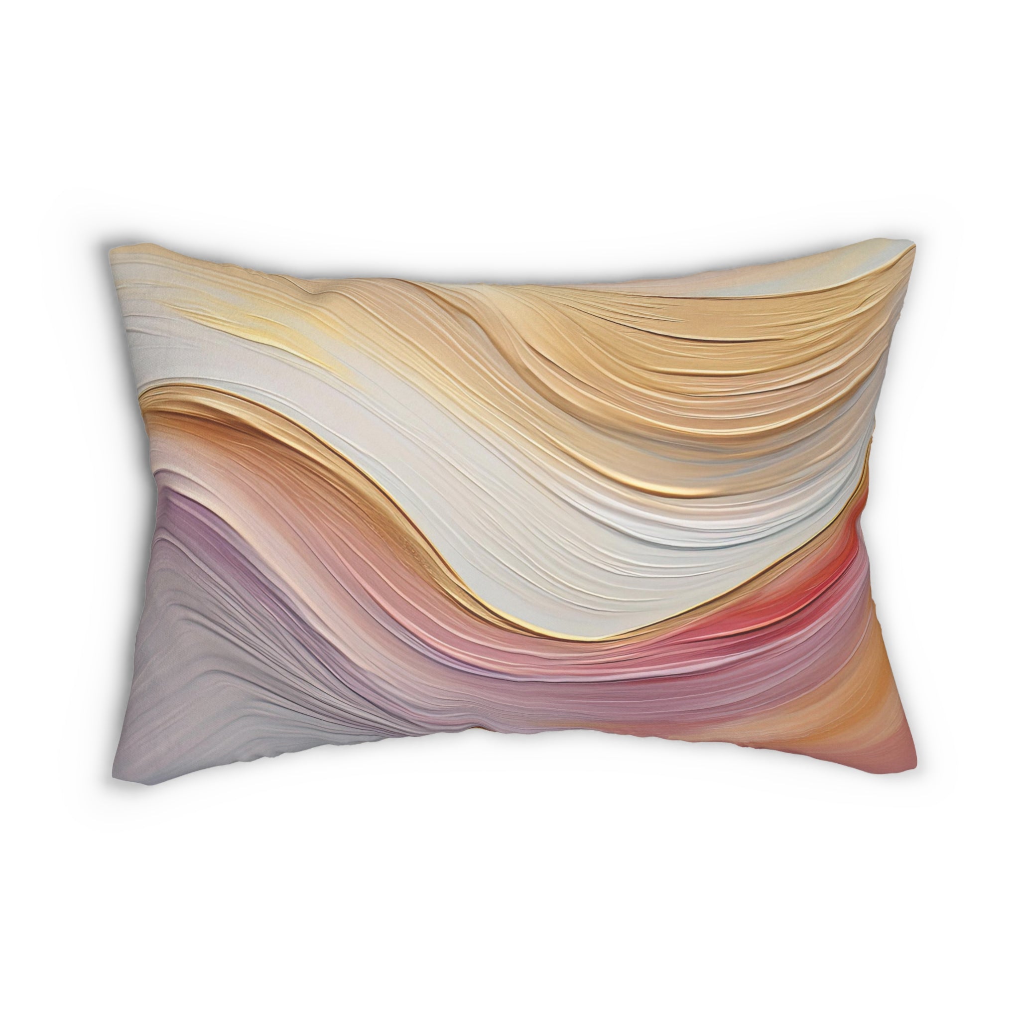 Lumbar rectangle throw pillow