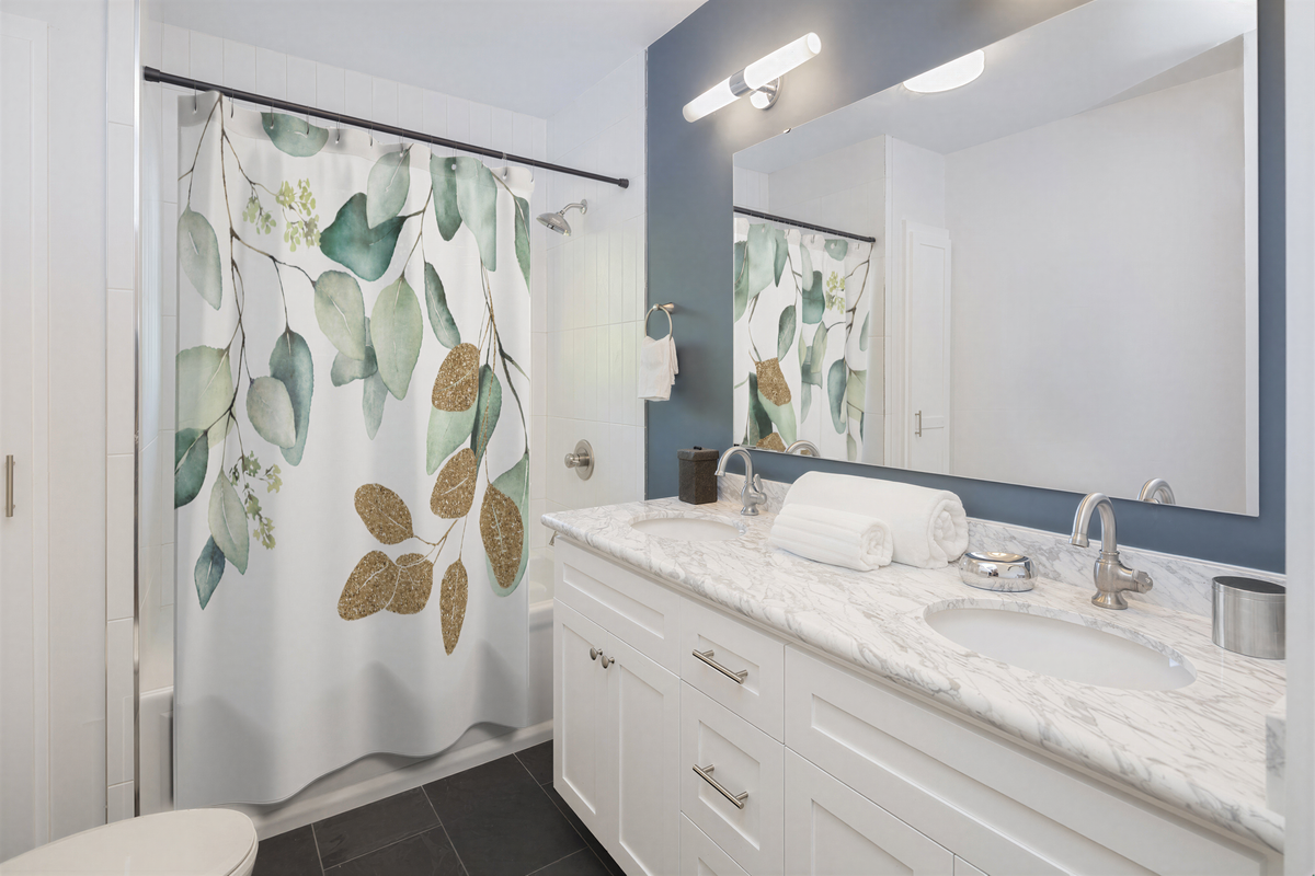 Floral Shower Curtain