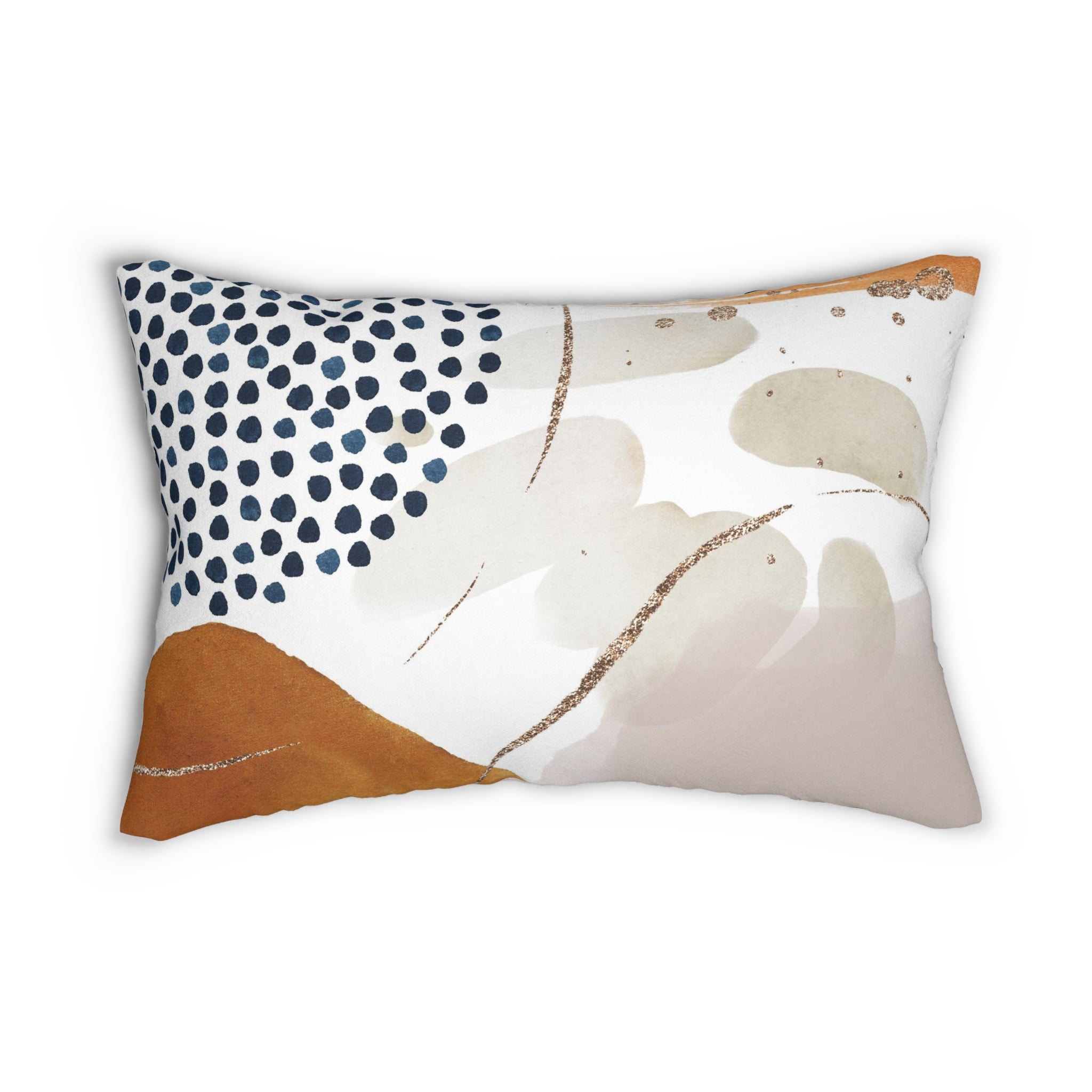 Lumbar rectangle throw pillow