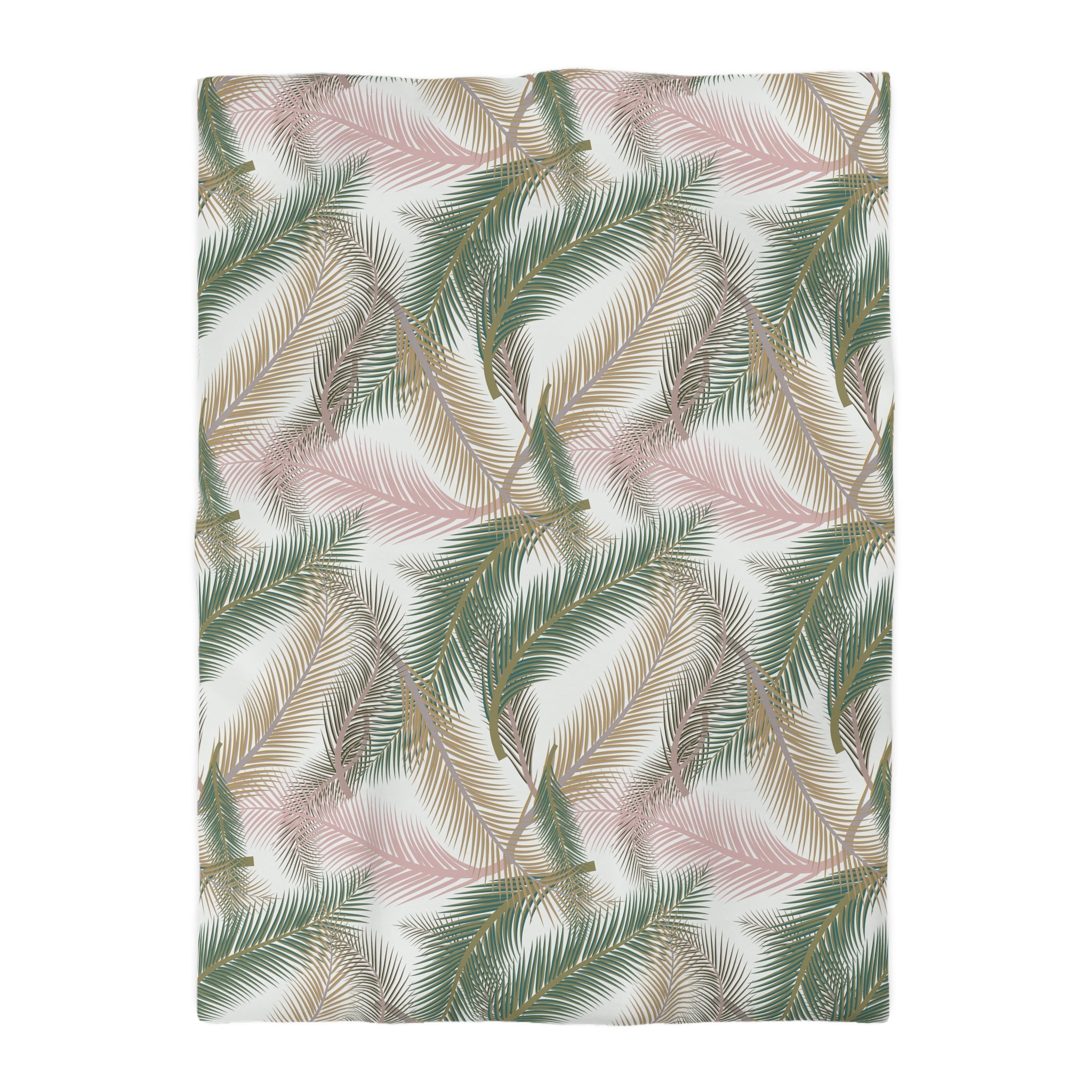 Floral Cotton Duvet, Pillow Cover | Nature Leaves Bedroom Decor