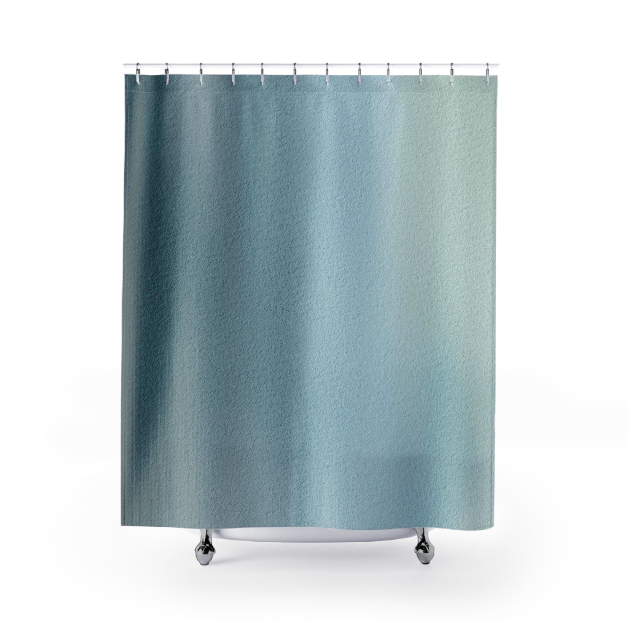 modern boho fabric shower curtain