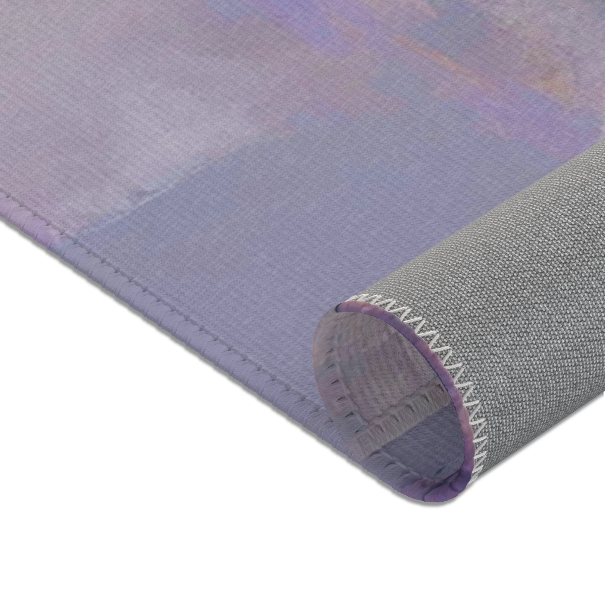 Abstract Large Area Rug | Lavender Lilac Purple