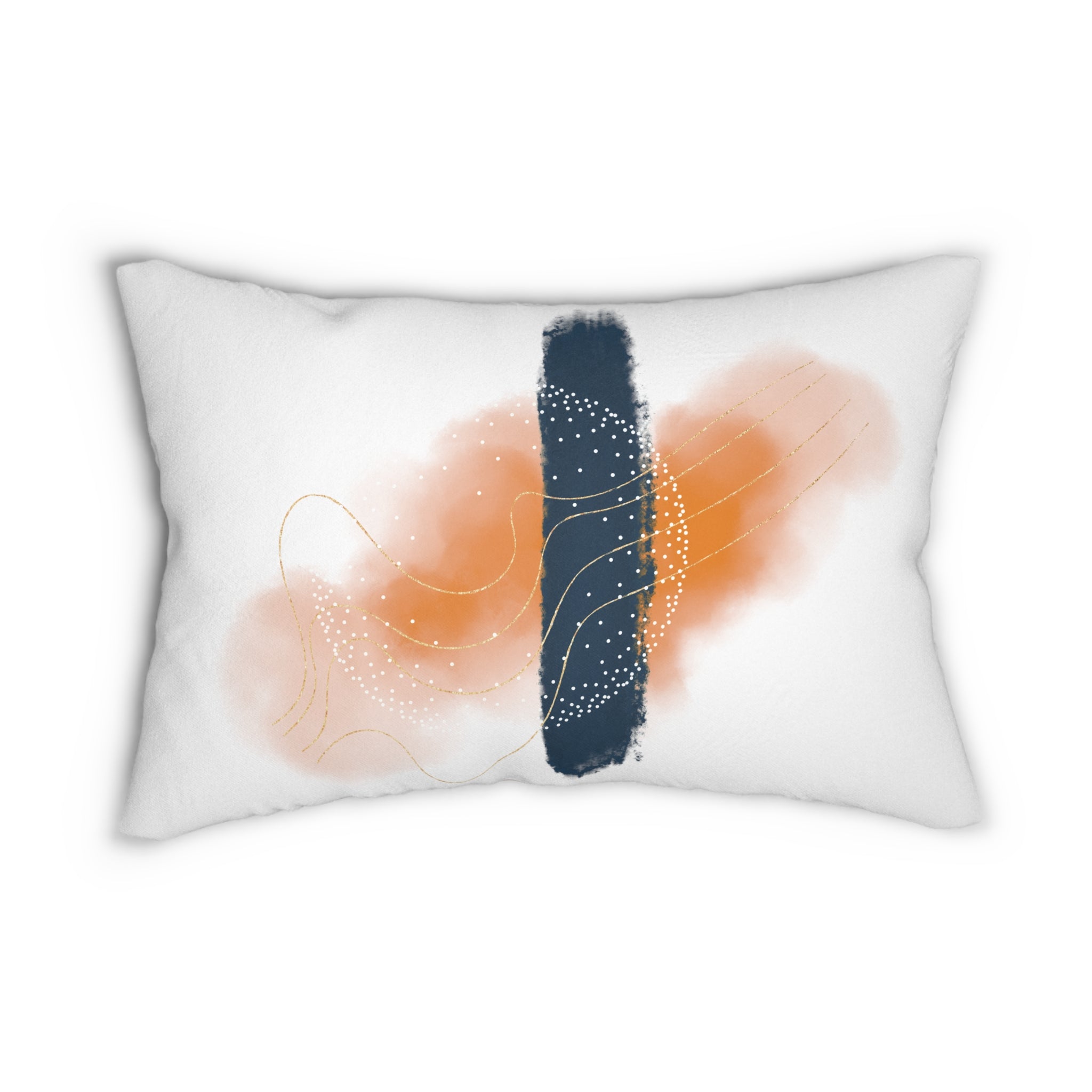 Lumbar rectangle throw pillow