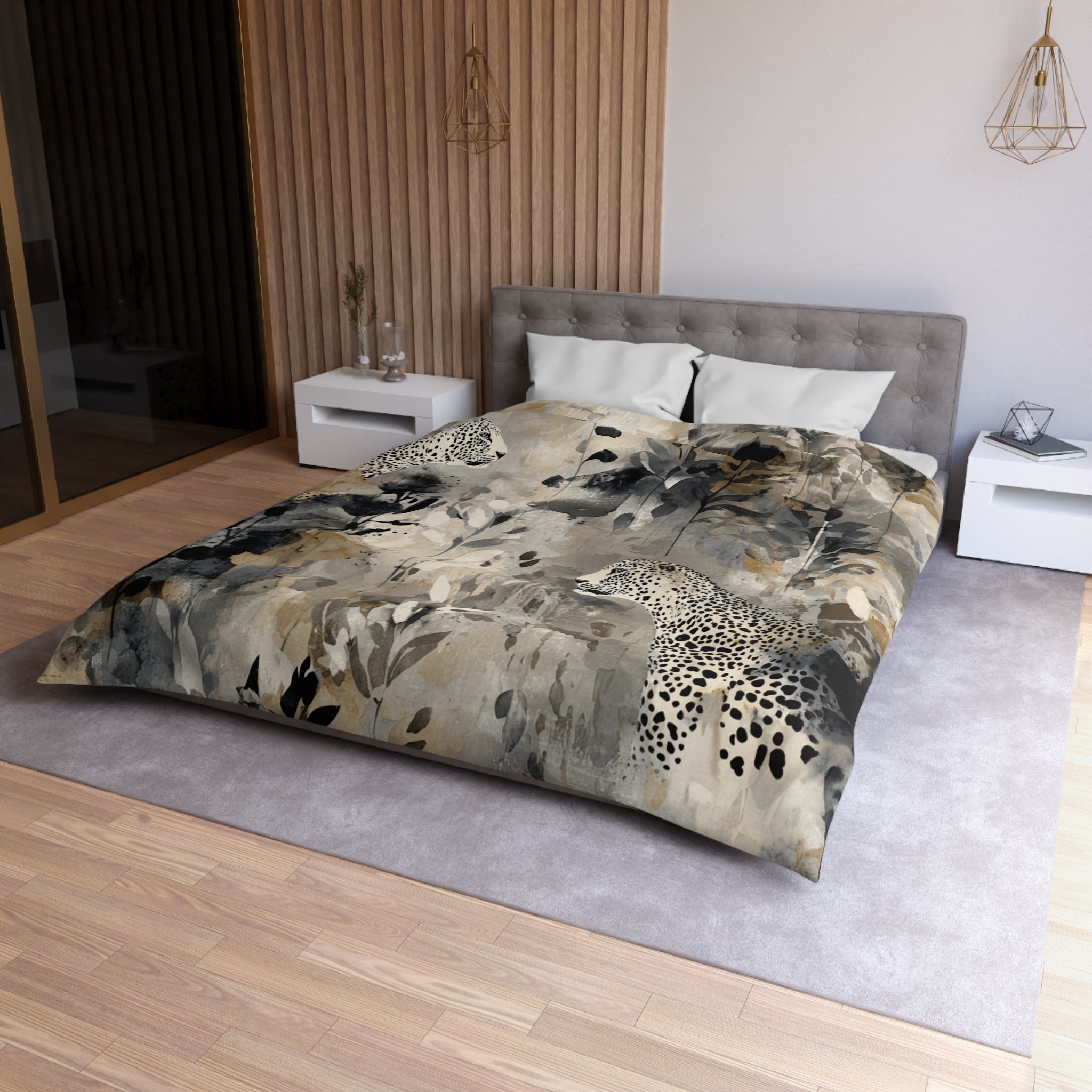 Wild Jungle Duvet, Pillow Cover Set | Big Cats Bedroom Set