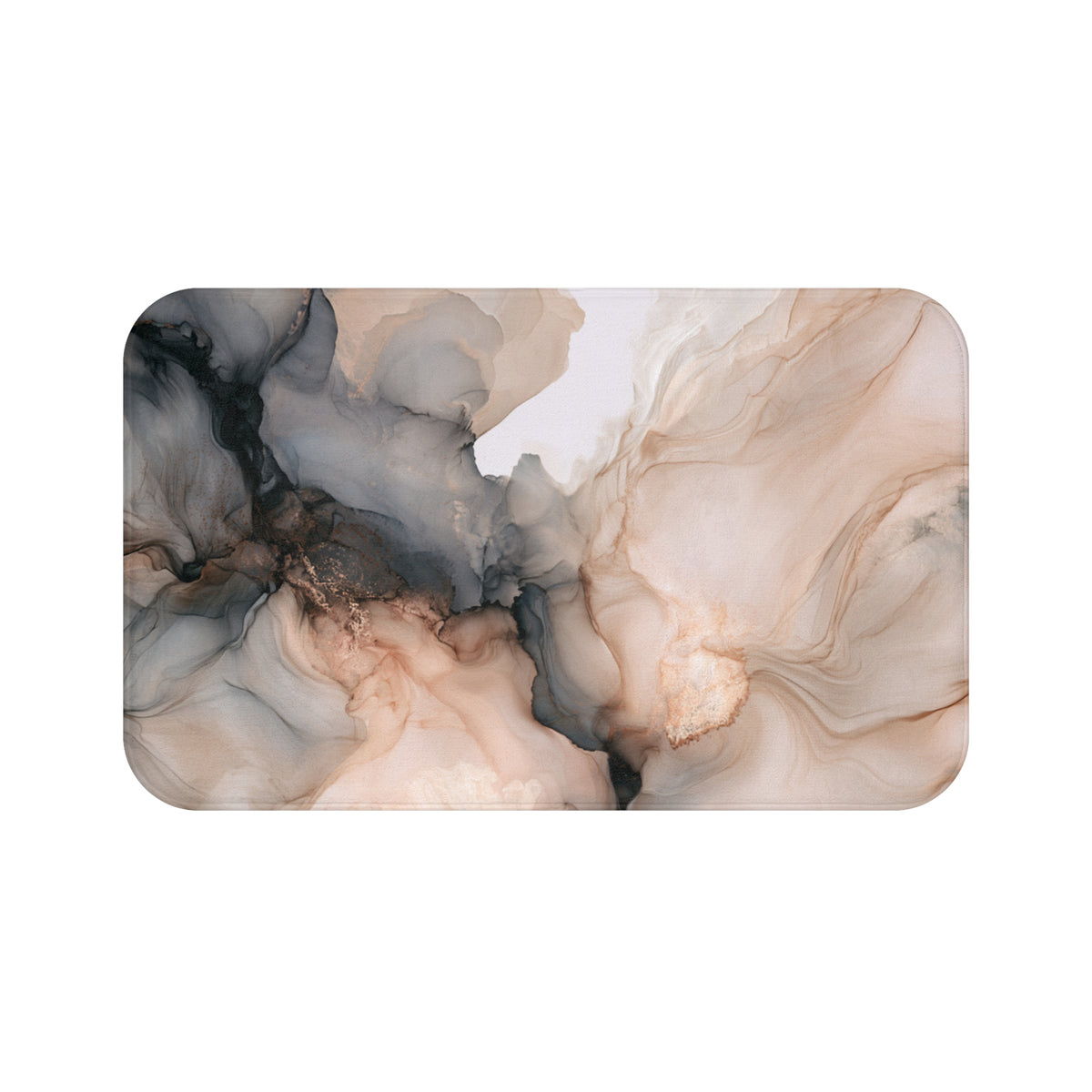 abstract, swirling patterns in shades of brown and beige, creating a visually striking and dynamic composition.