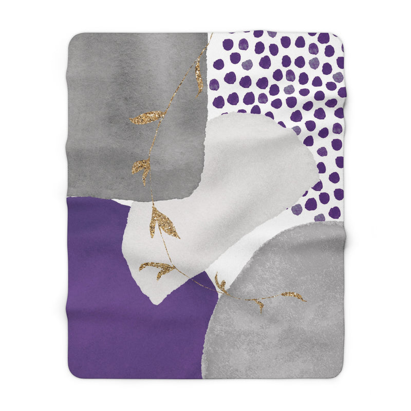 Lilac throw online blanket